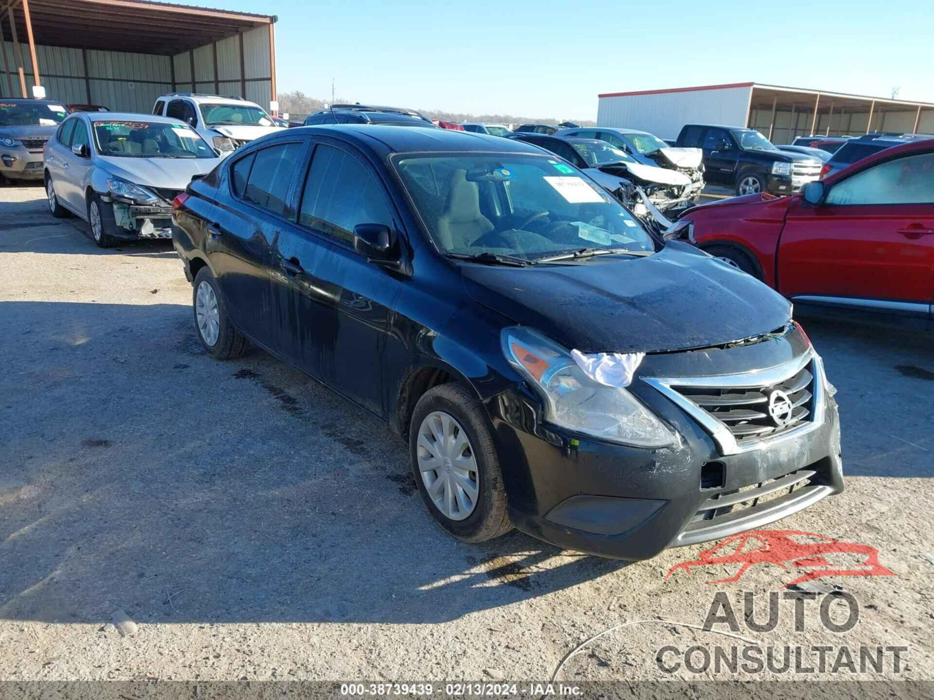 NISSAN VERSA 2016 - 3N1CN7APXGL834327