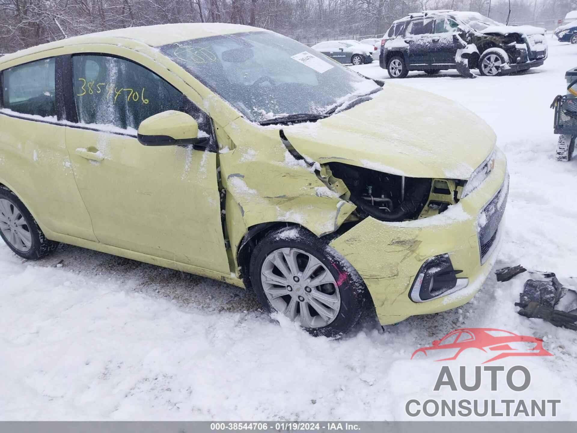 CHEVROLET SPARK 2018 - KL8CD6SA3JC422282