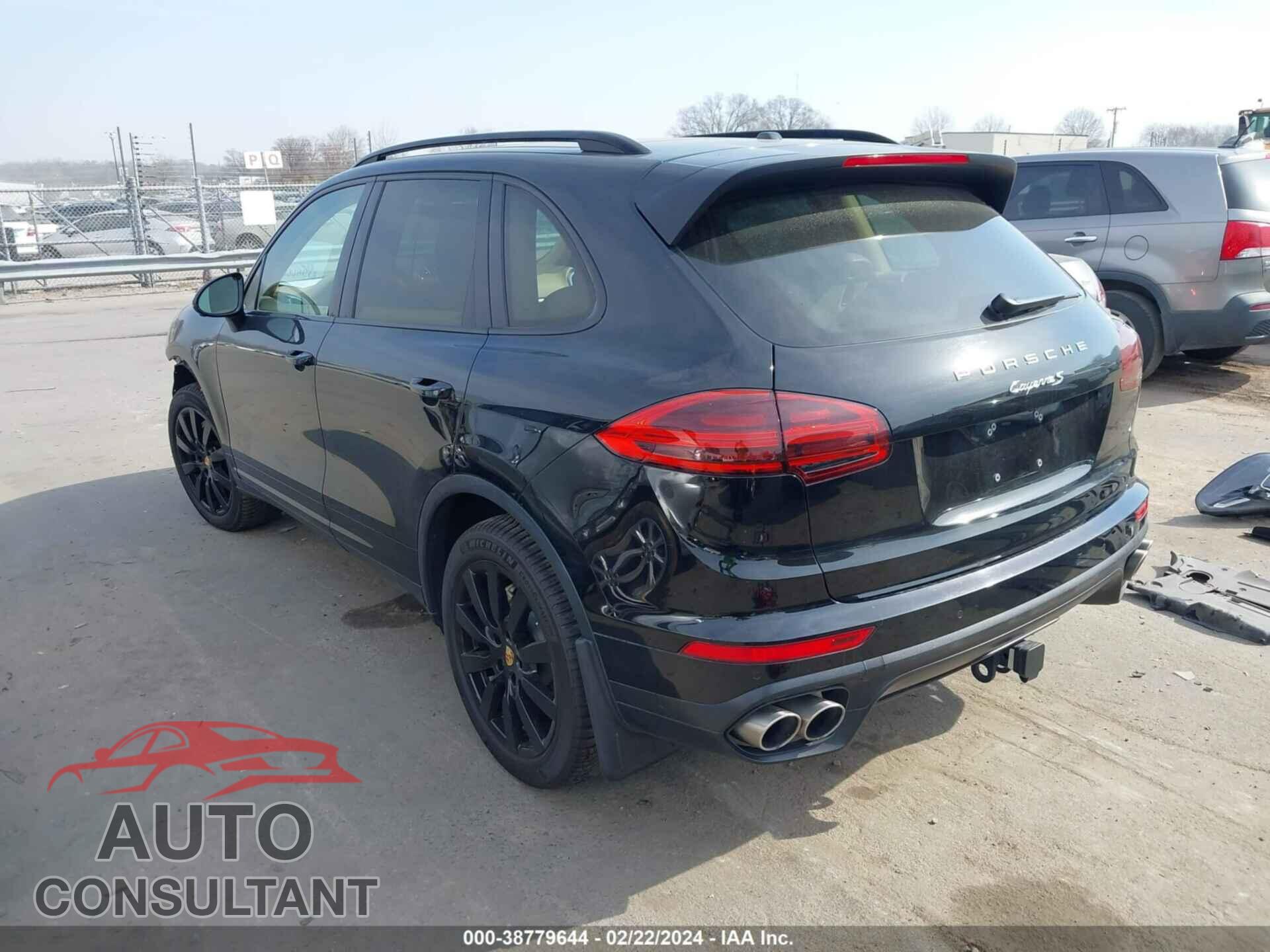 PORSCHE CAYENNE 2016 - WP1AB2A20GLA93636