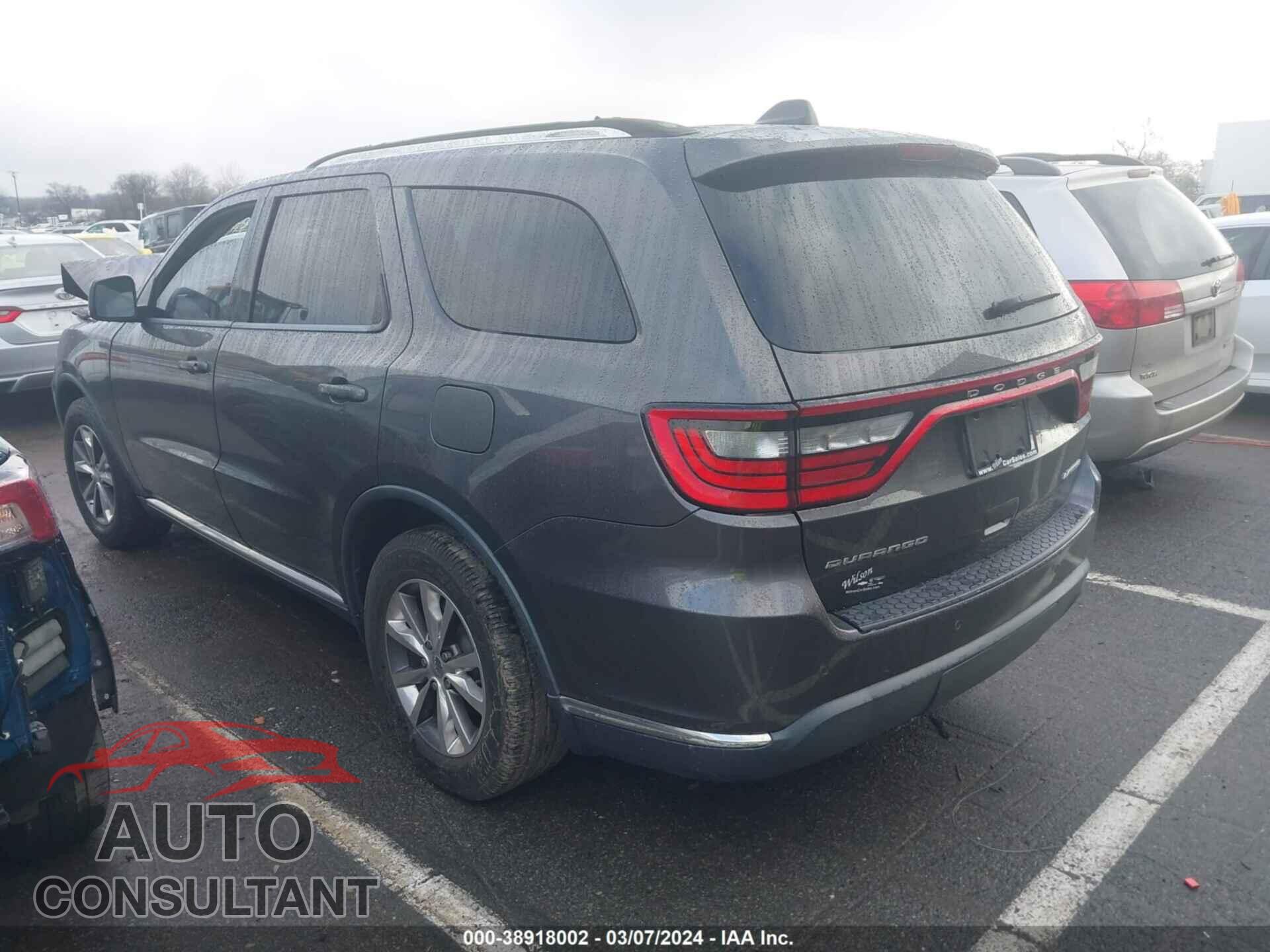 DODGE DURANGO 2016 - 1C4RDHDG6GC322183