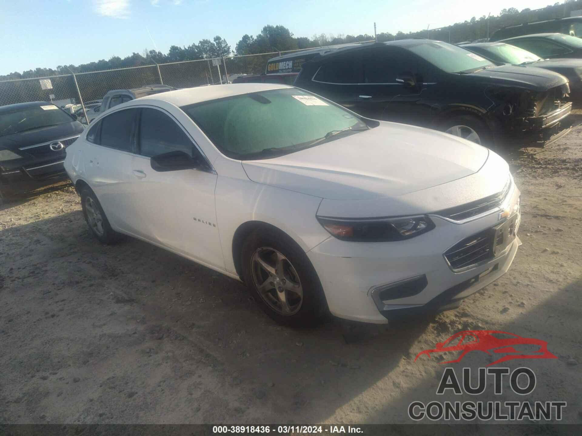 CHEVROLET MALIBU 2016 - 1G1ZB5ST0GF226531