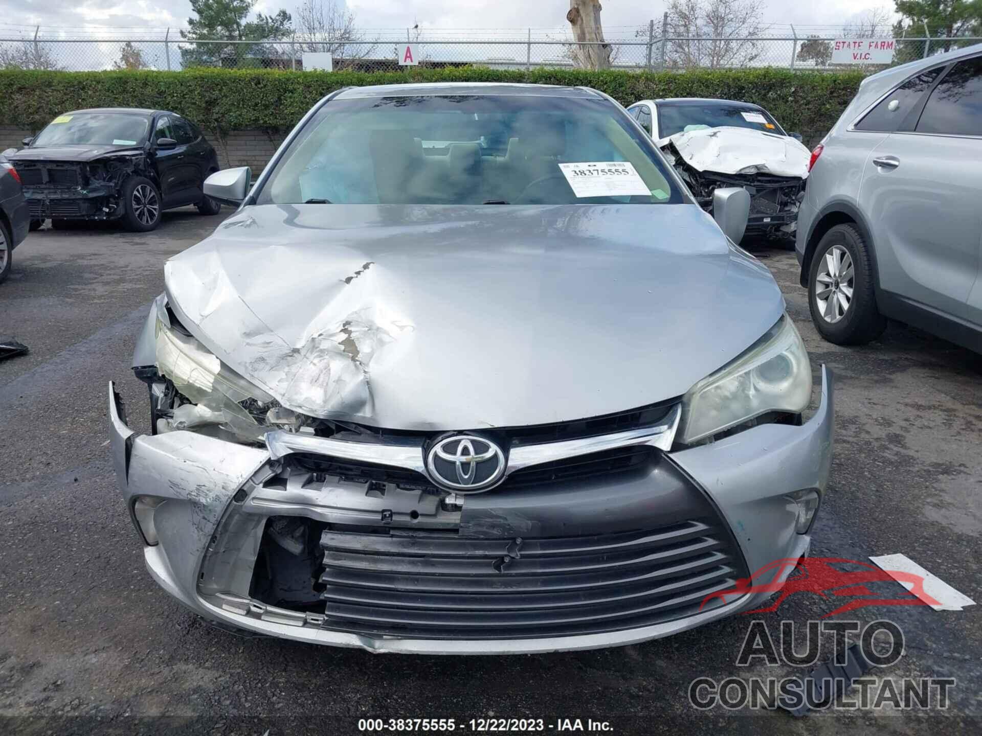 TOYOTA CAMRY 2016 - 4T4BF1FK6GR519032
