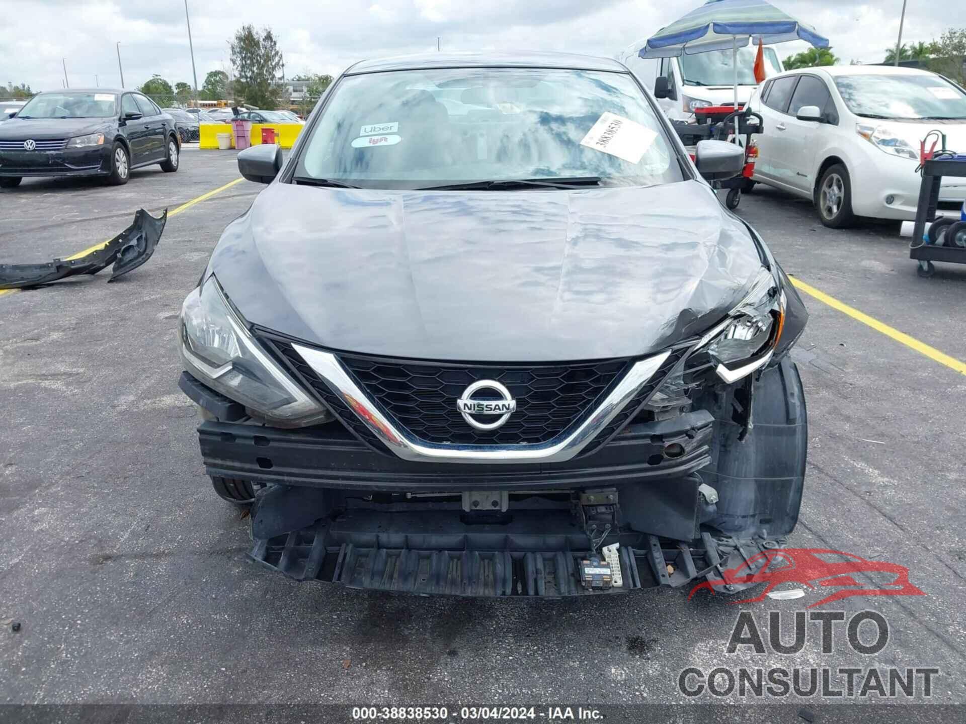 NISSAN SENTRA 2019 - 3N1AB7AP4KL608437