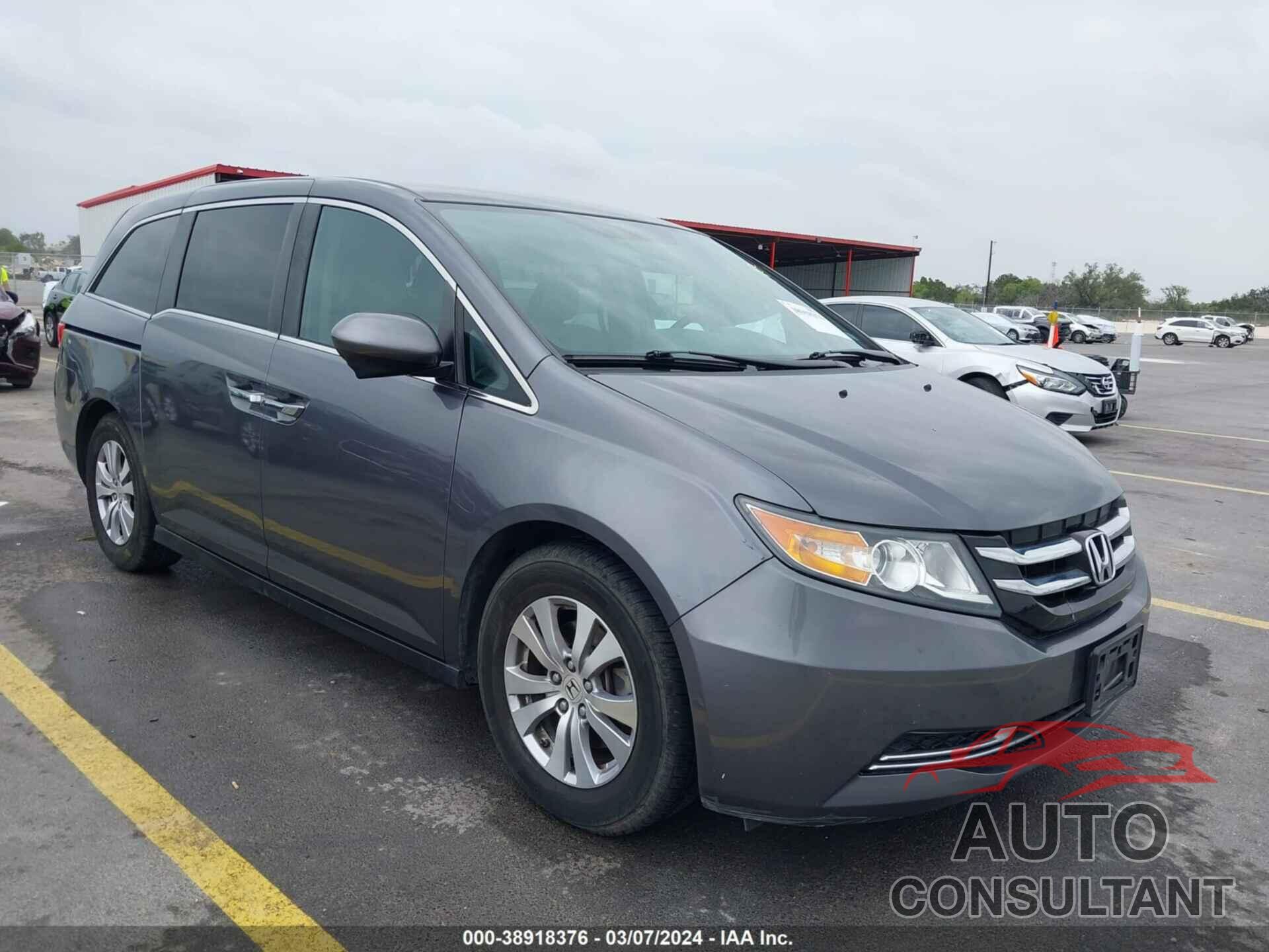 HONDA ODYSSEY 2016 - 5FNRL5H33GB095529