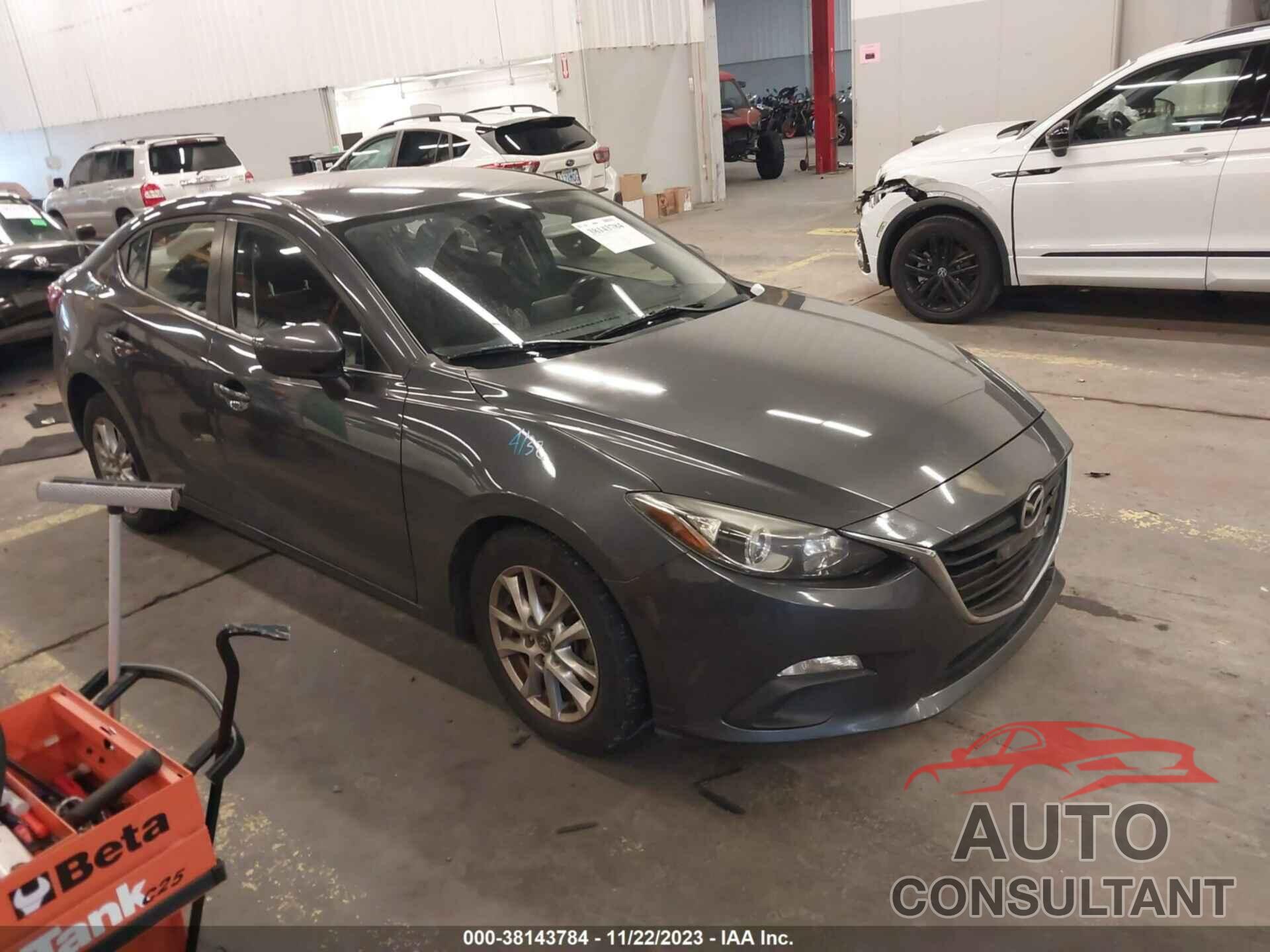 MAZDA MAZDA3 2016 - JM1BM1U75G1354448