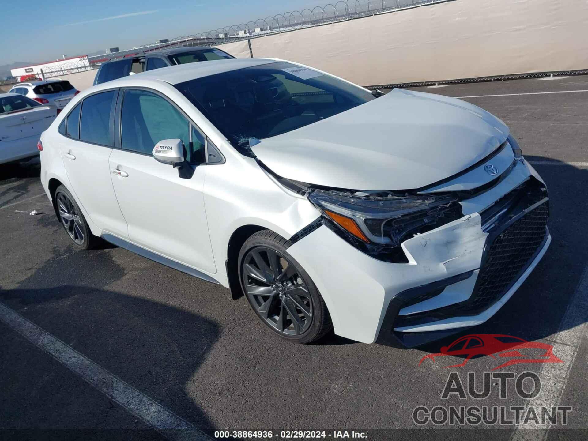 TOYOTA COROLLA 2023 - JTDS4MCE4PJ101607