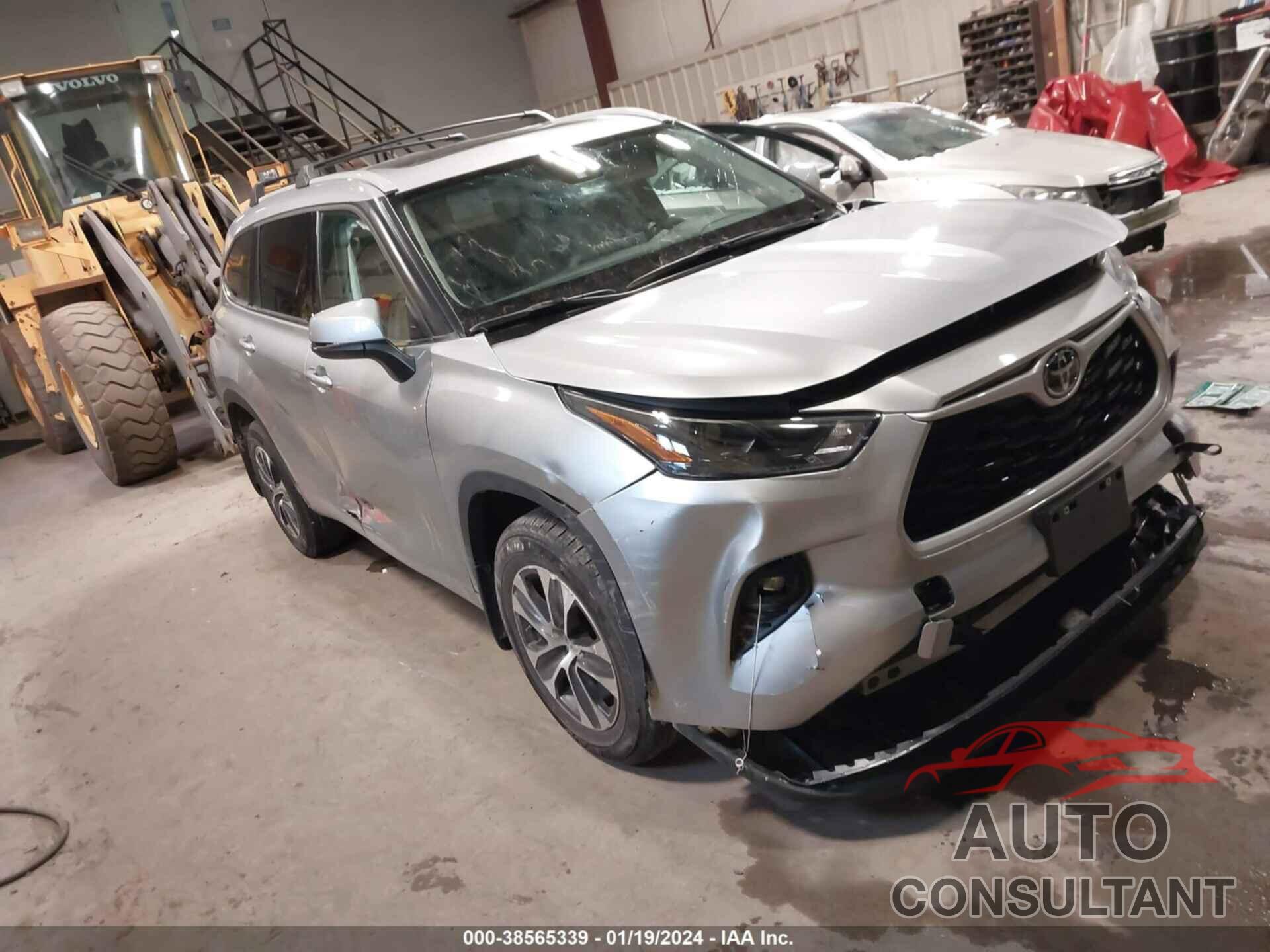 TOYOTA HIGHLANDER 2022 - 5TDGZRBH0NS593519