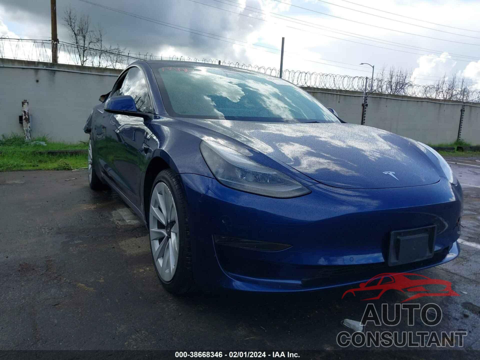 TESLA MODEL 3 2022 - 5YJ3E1EA4NF143466
