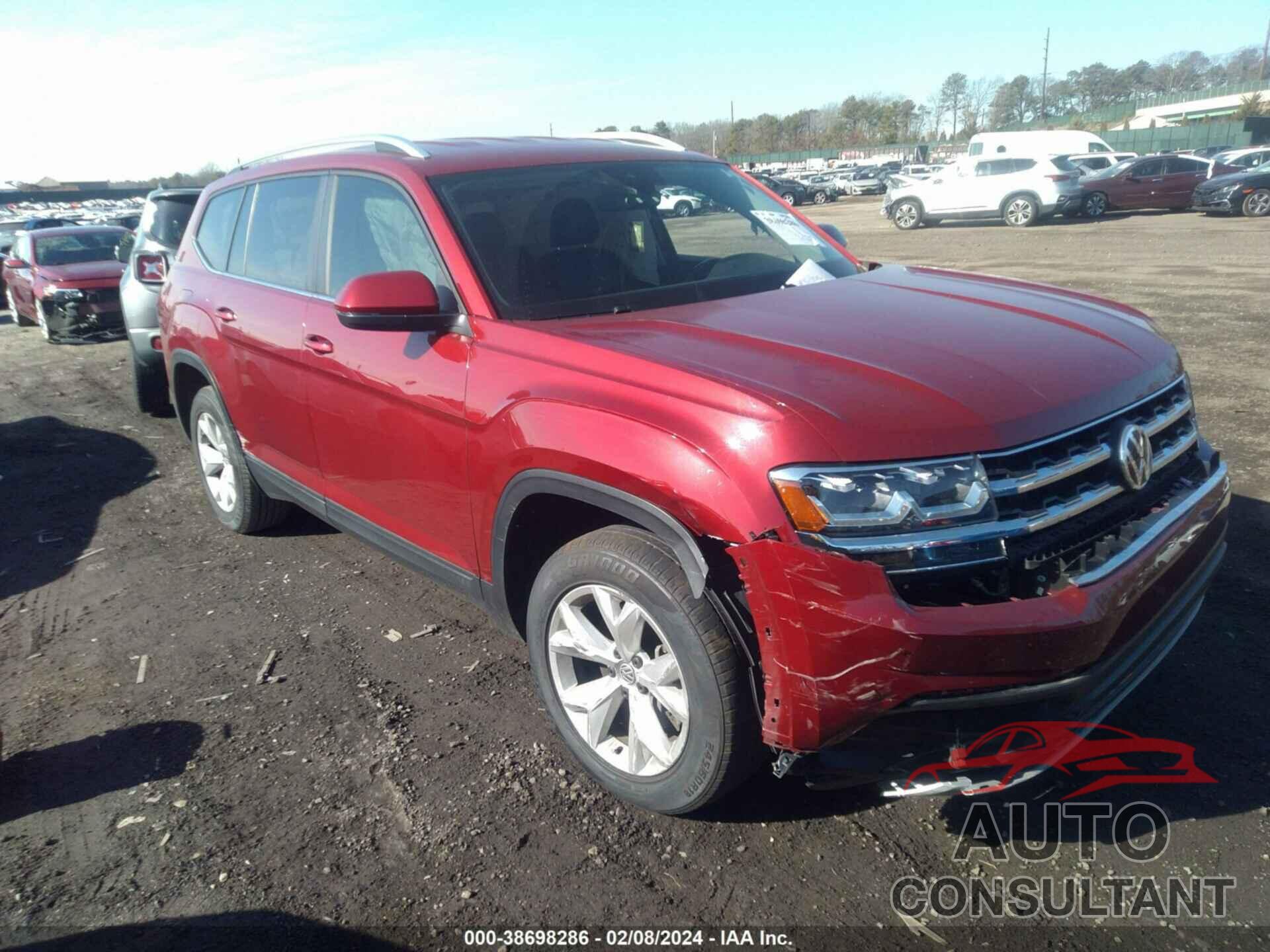 VOLKSWAGEN ATLAS 2019 - 1V2WP2CA7KC582975