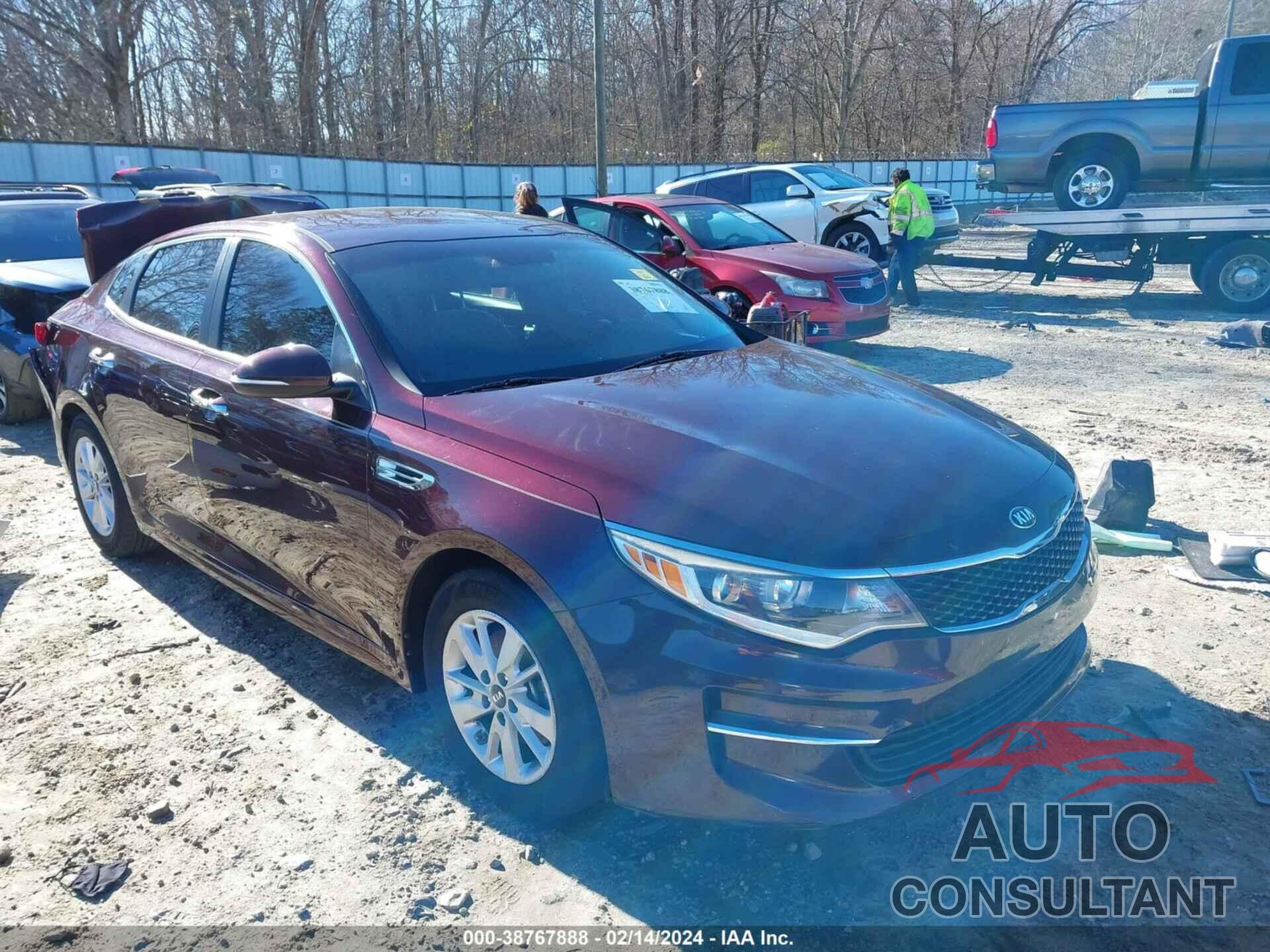 KIA OPTIMA 2018 - 5XXGT4L31JG223442