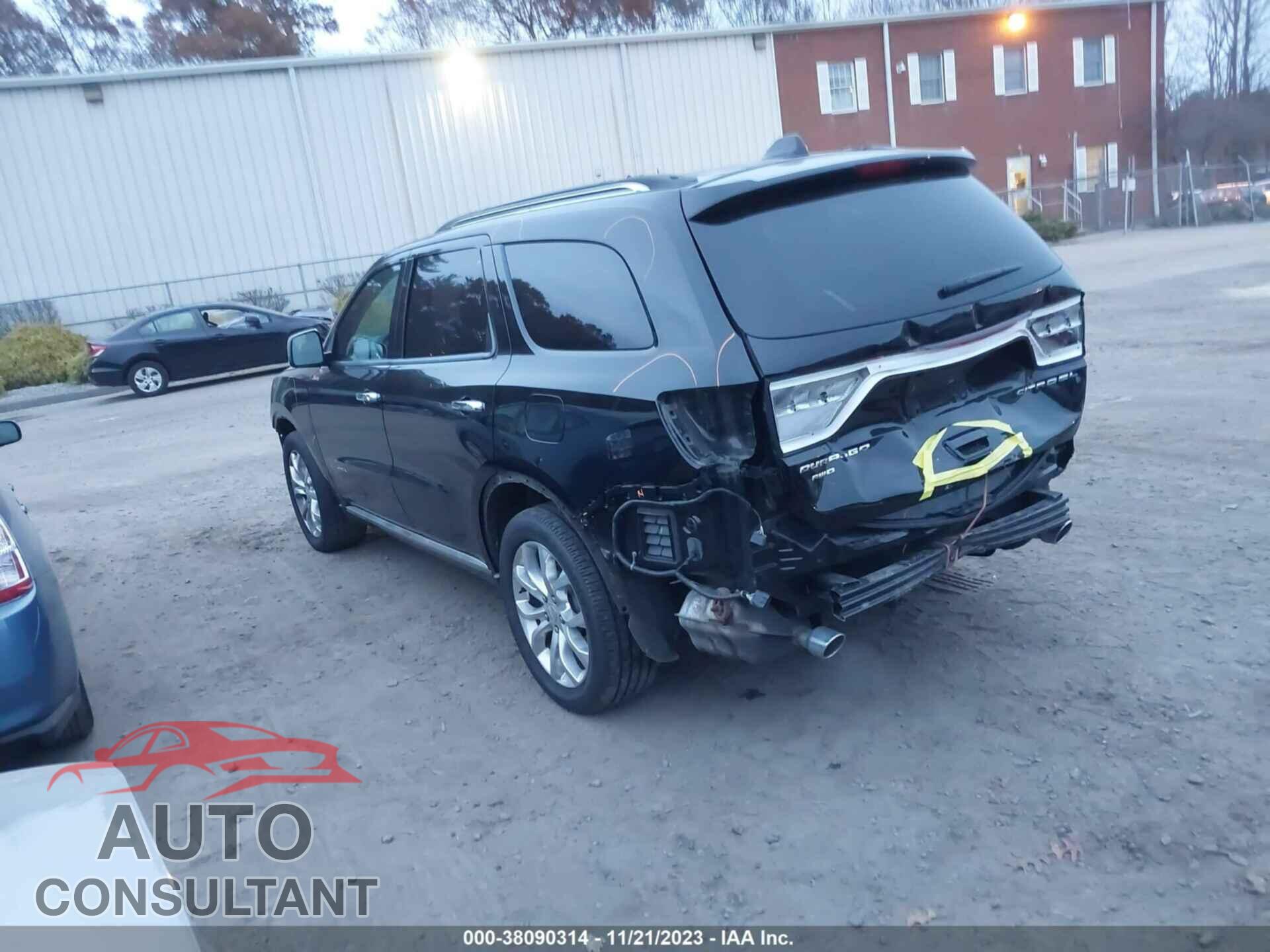 DODGE DURANGO 2017 - 1C4RDJEG9HC945692
