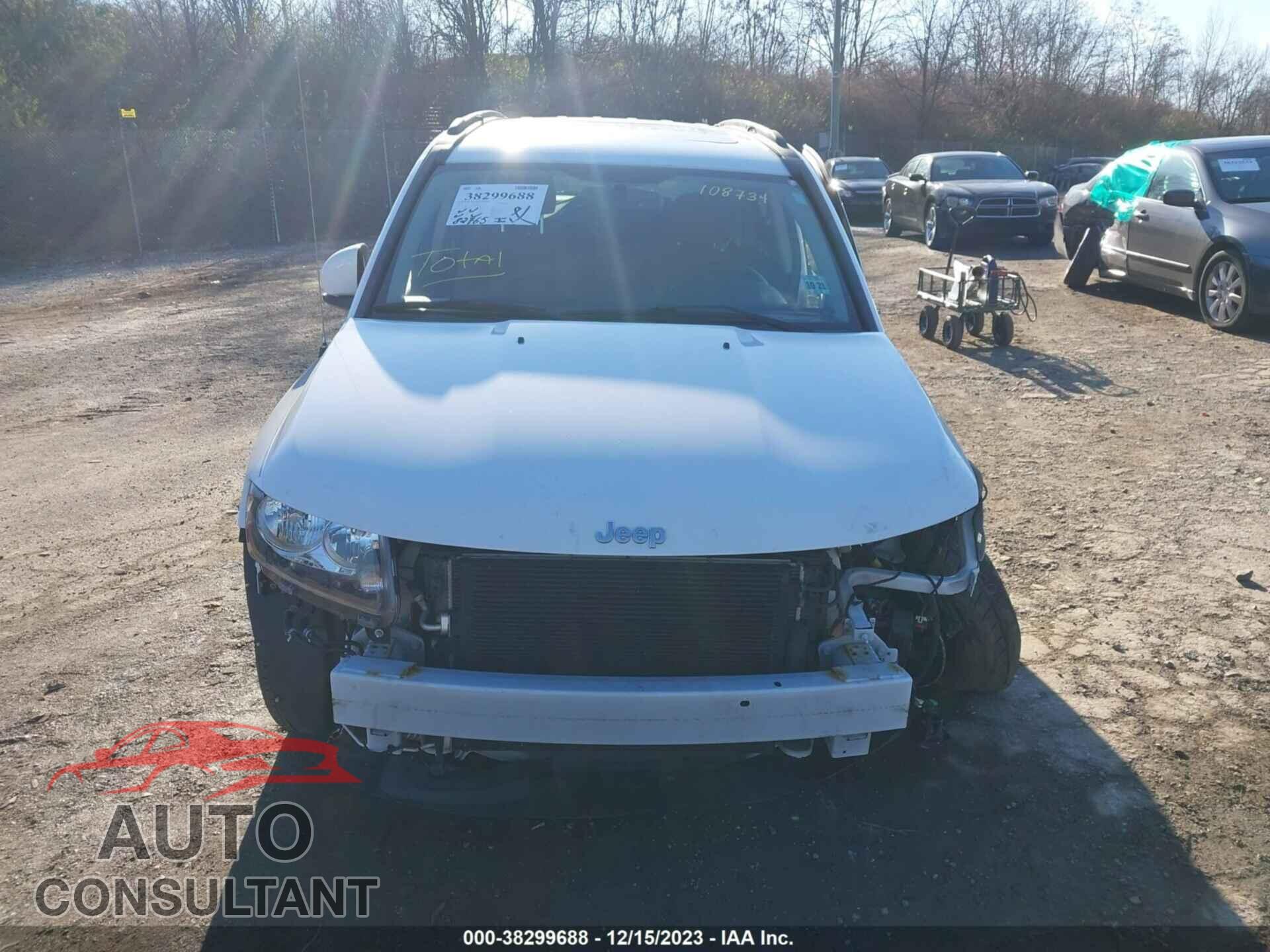 JEEP COMPASS 2017 - 1C4NJDEB1HD108734