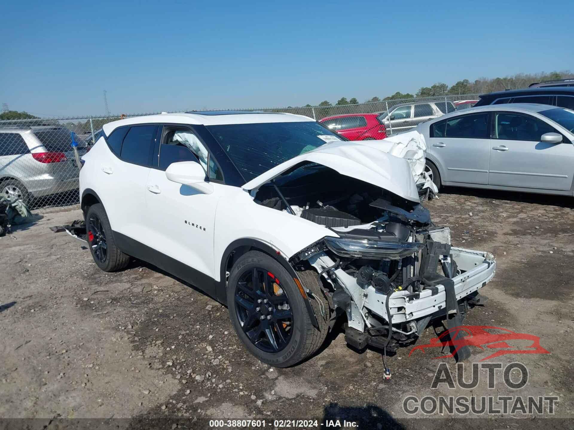 CHEVROLET BLAZER 2019 - 3GNKBBRAXKS696752