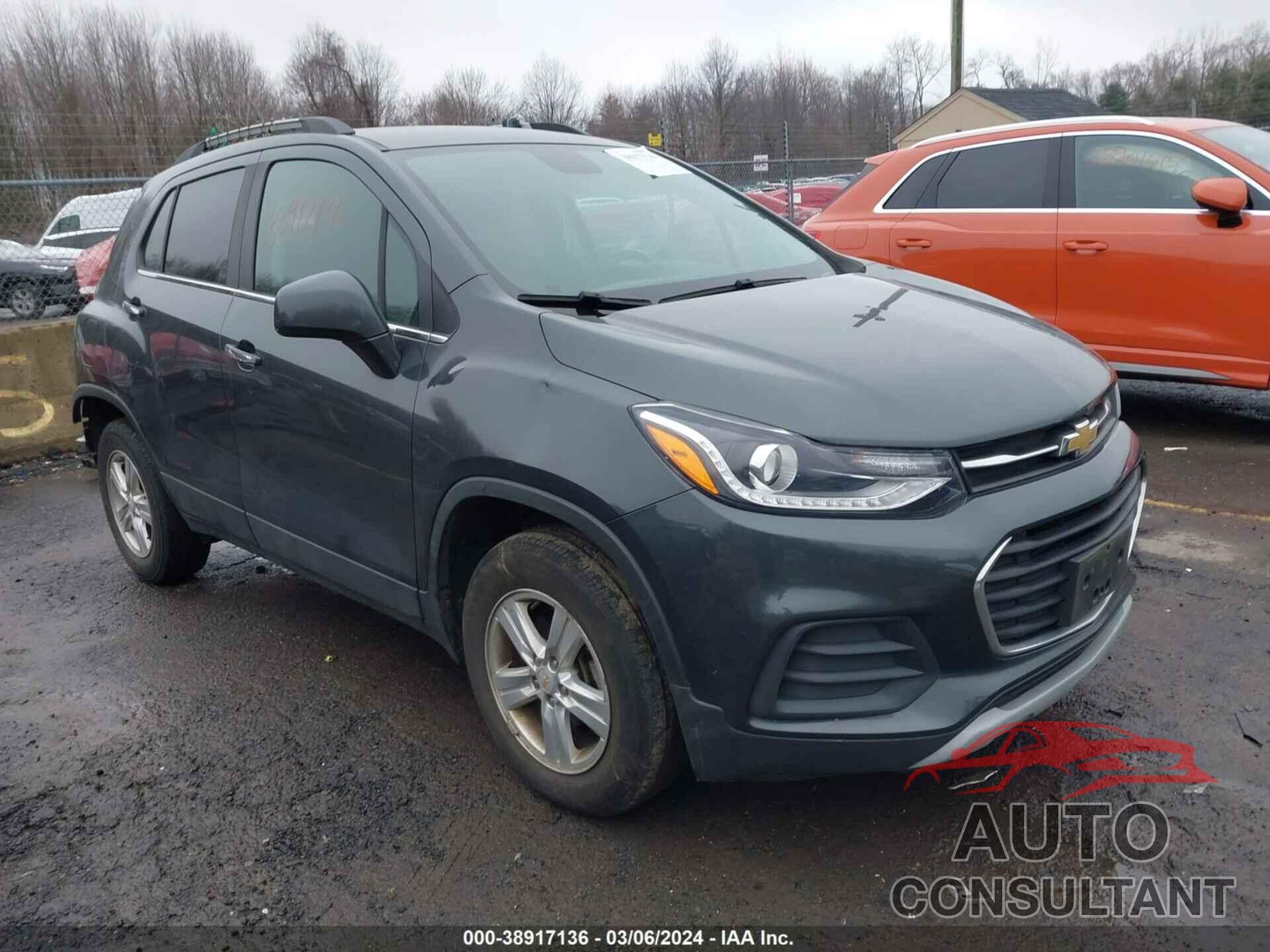 CHEVROLET TRAX 2018 - KL7CJPSB9JB686446