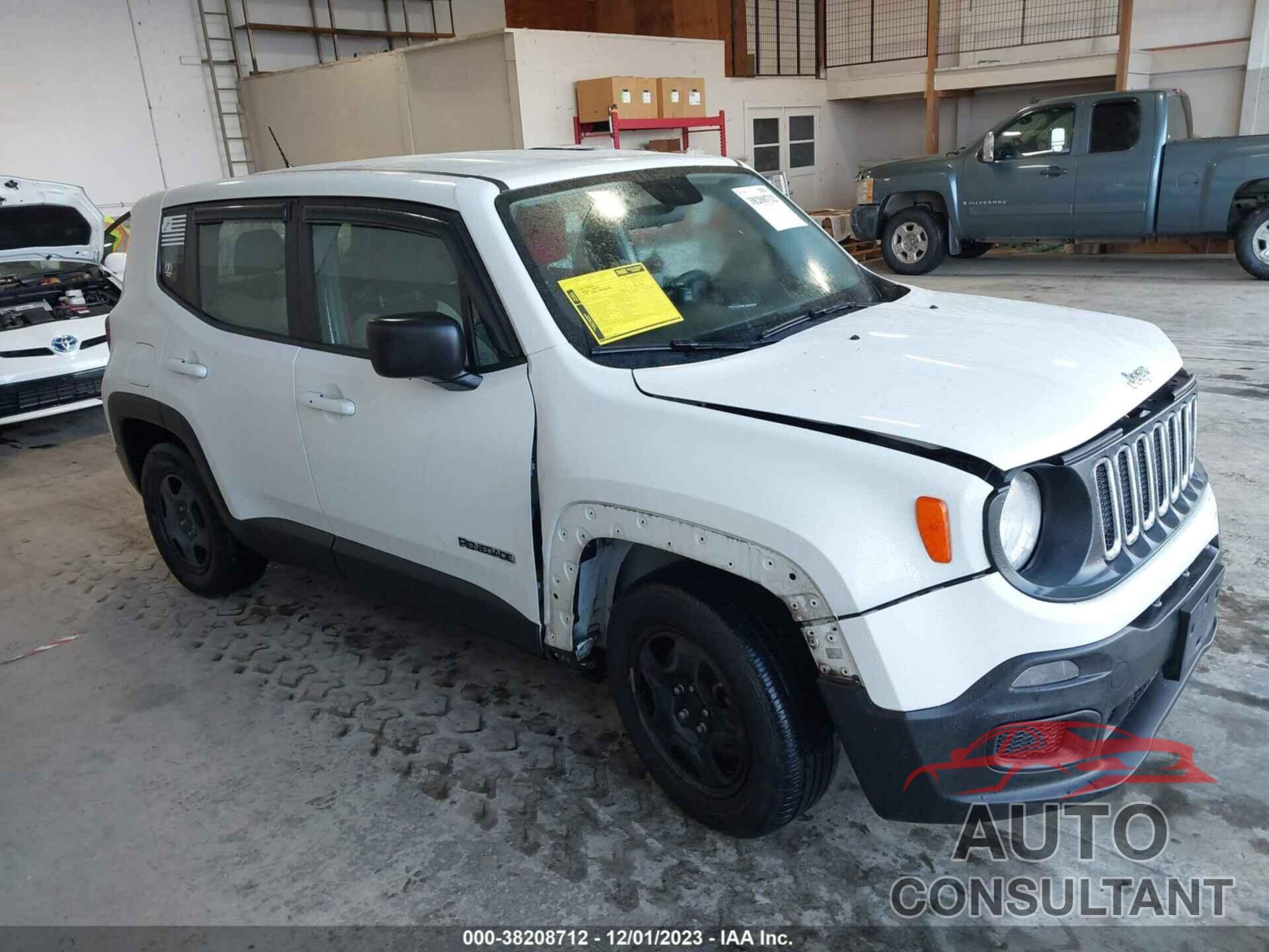 JEEP RENEGADE 2017 - ZACCJAAB0HPE73550