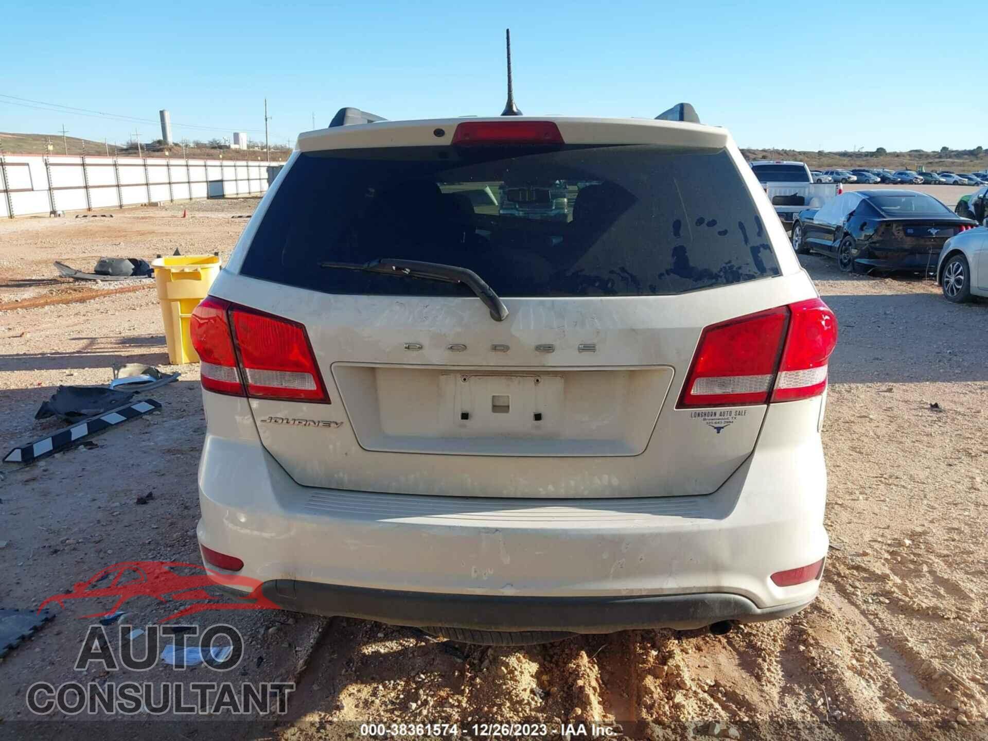 DODGE JOURNEY 2017 - 3C4PDCBB7HT562656