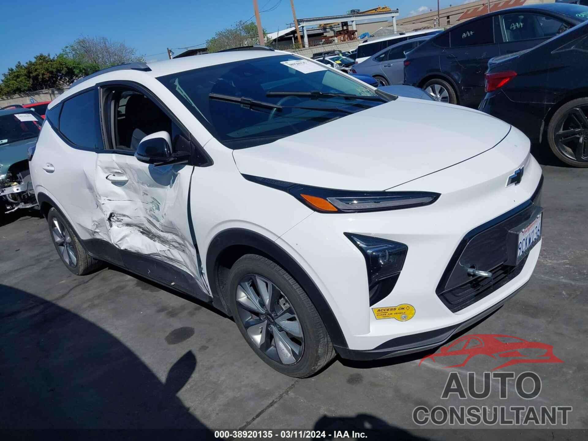 CHEVROLET BOLT EUV 2022 - 1G1FY6S06N4122213