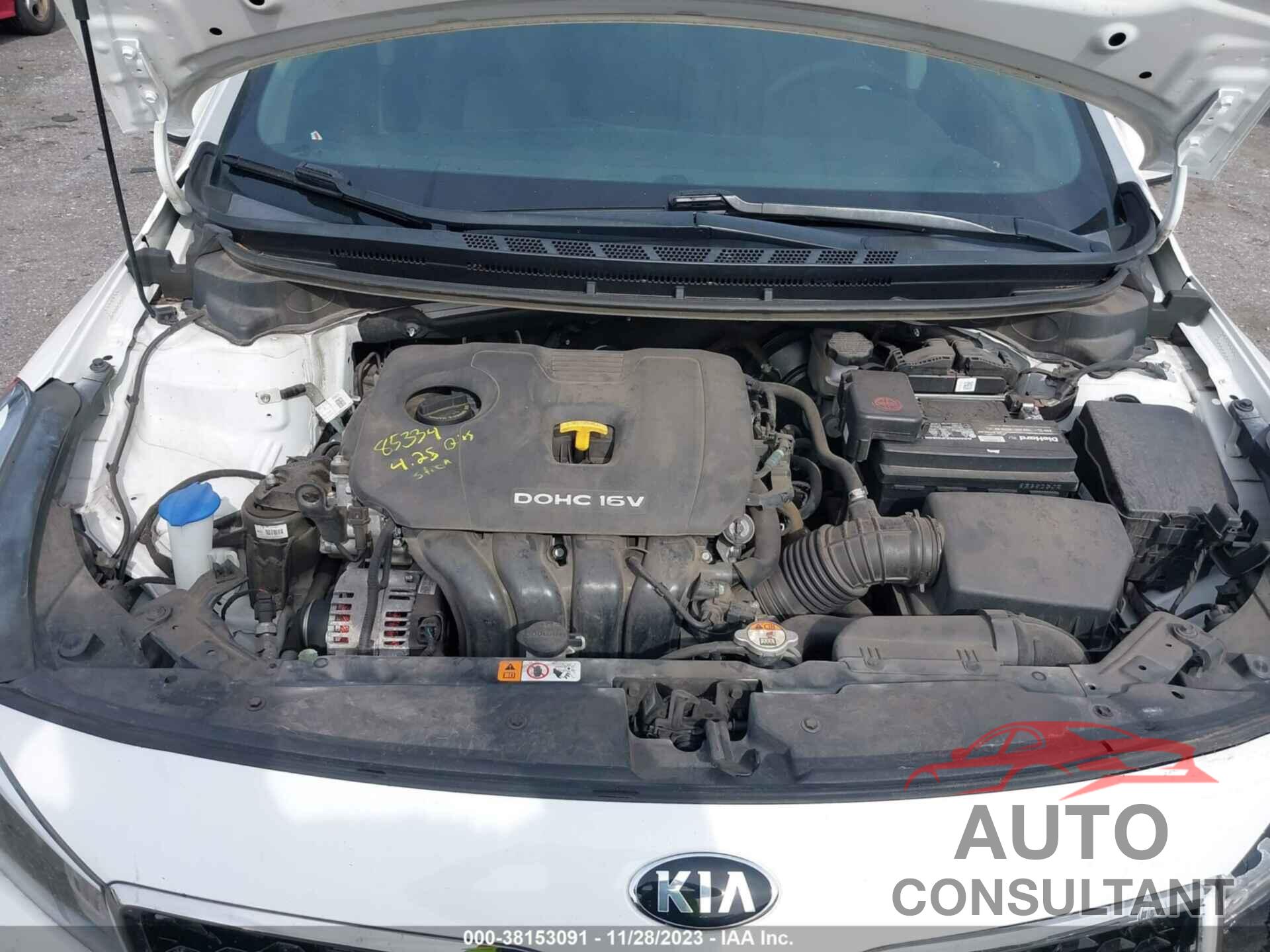 KIA FORTE 2017 - 3KPFL4A78HE087749