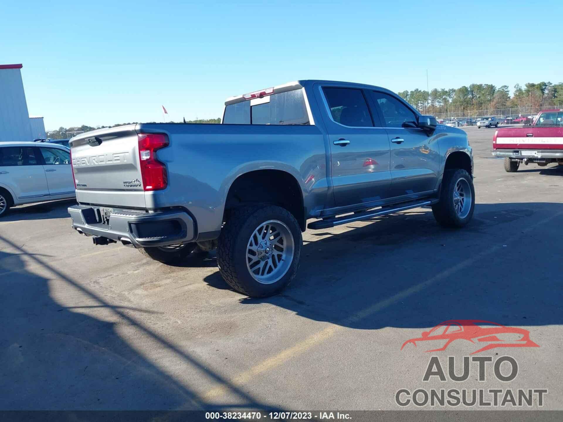 CHEVROLET SILVERADO 1500 2020 - 3GCUYHEL9LG214447