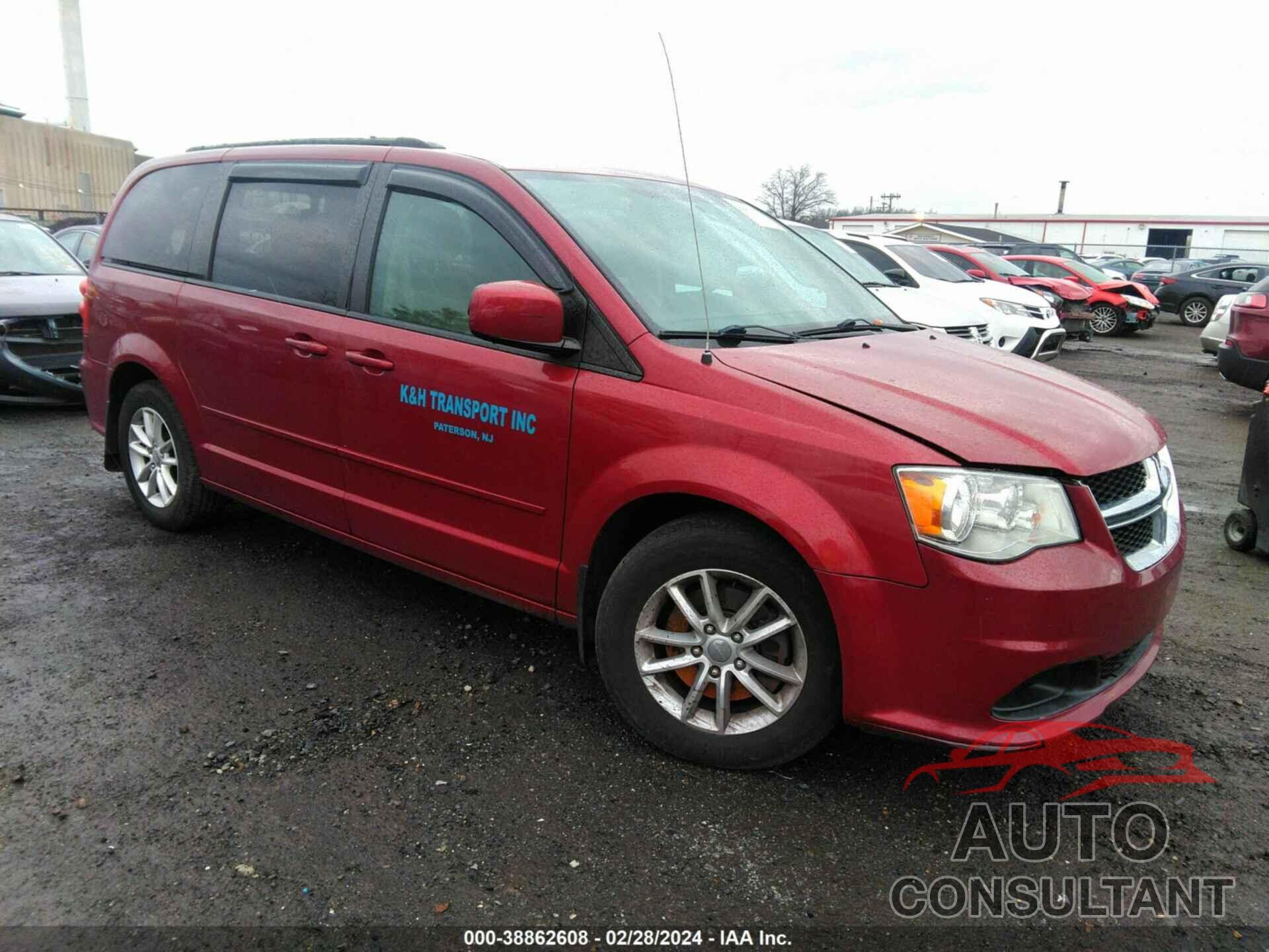 DODGE GRAND CARAVAN 2016 - 2C4RDGCG8GR312385