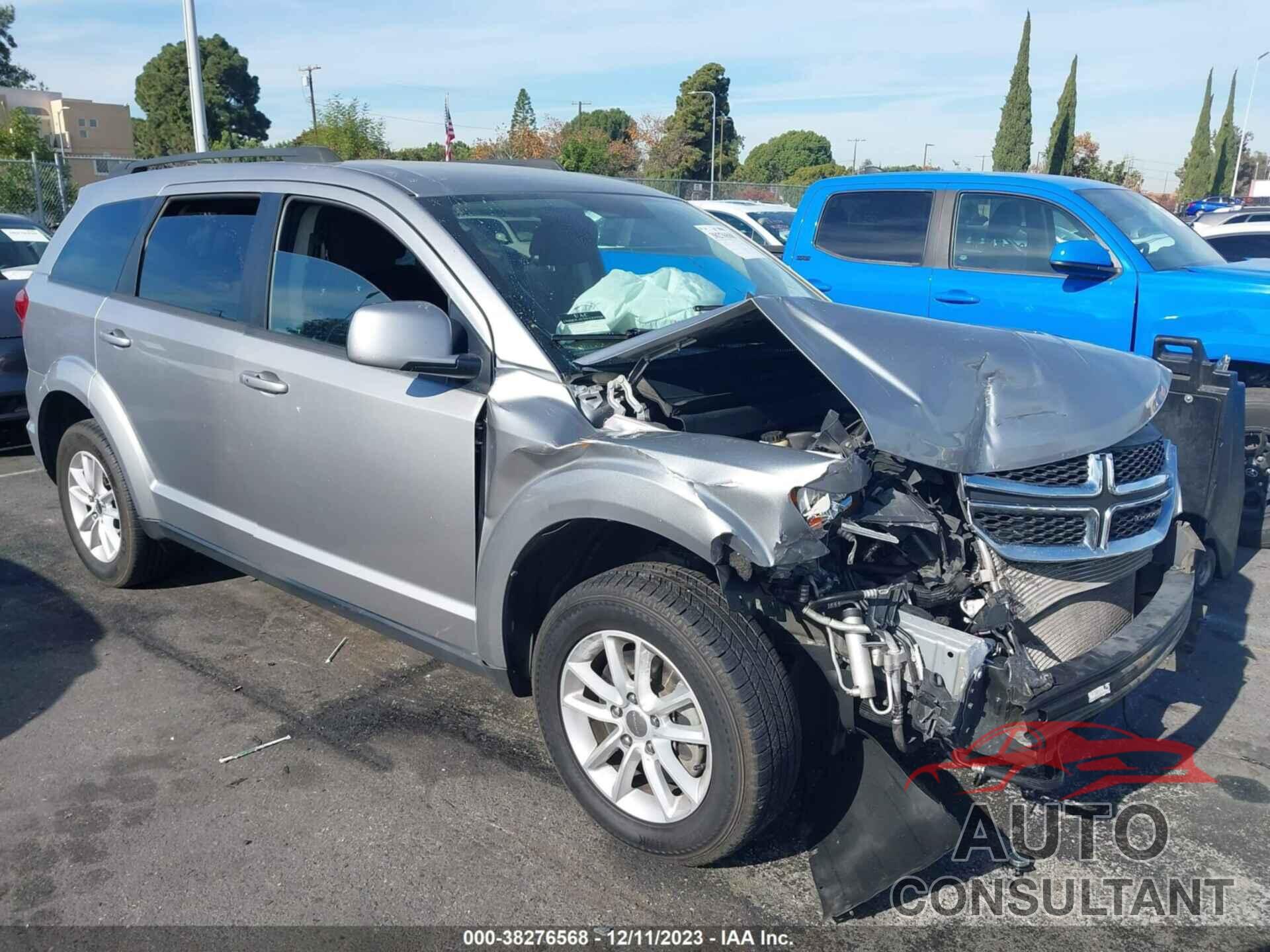 DODGE JOURNEY 2016 - 3C4PDCBG9GT181000