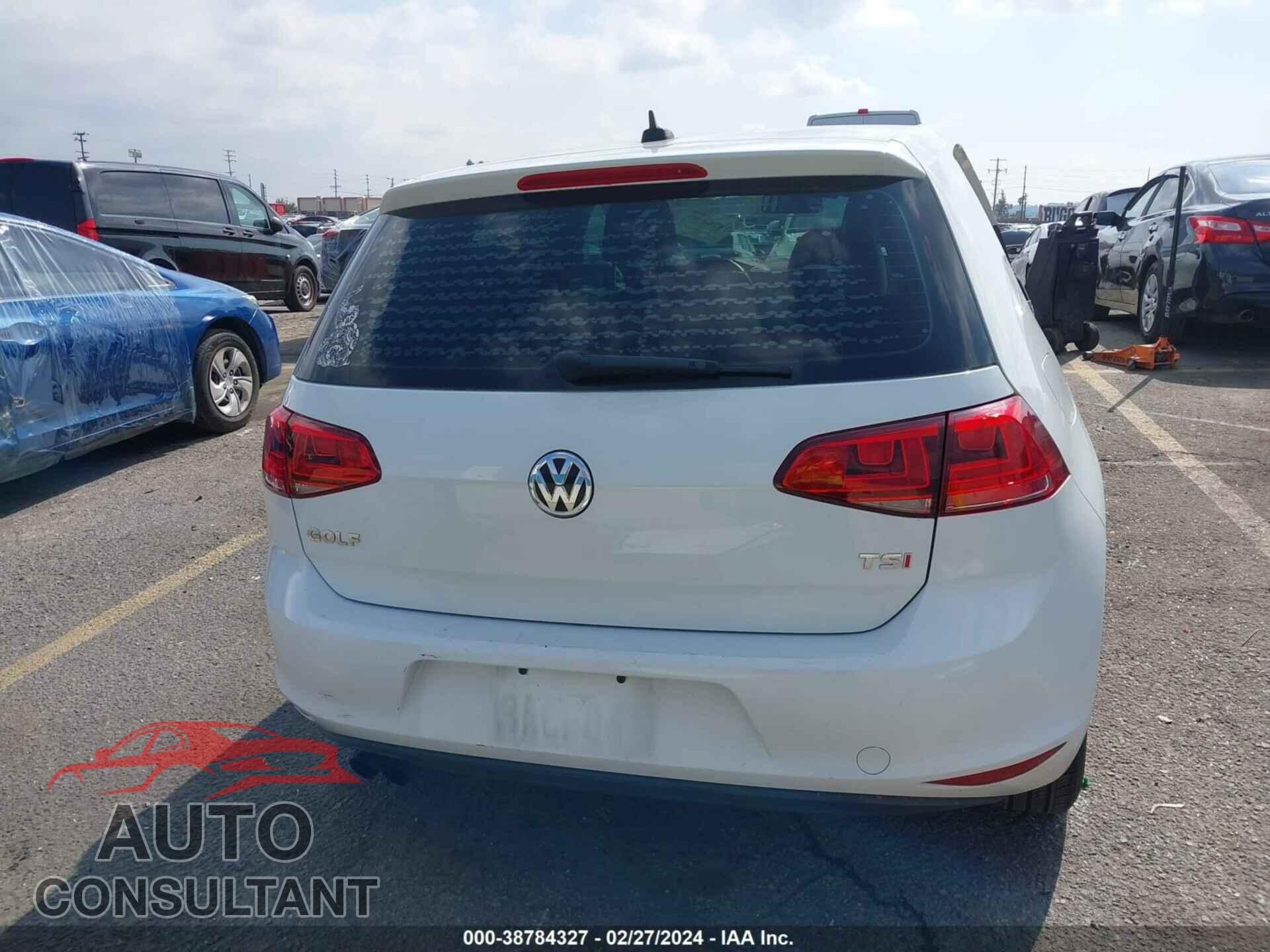 VOLKSWAGEN GOLF 2017 - 3VW217AU2HM071481