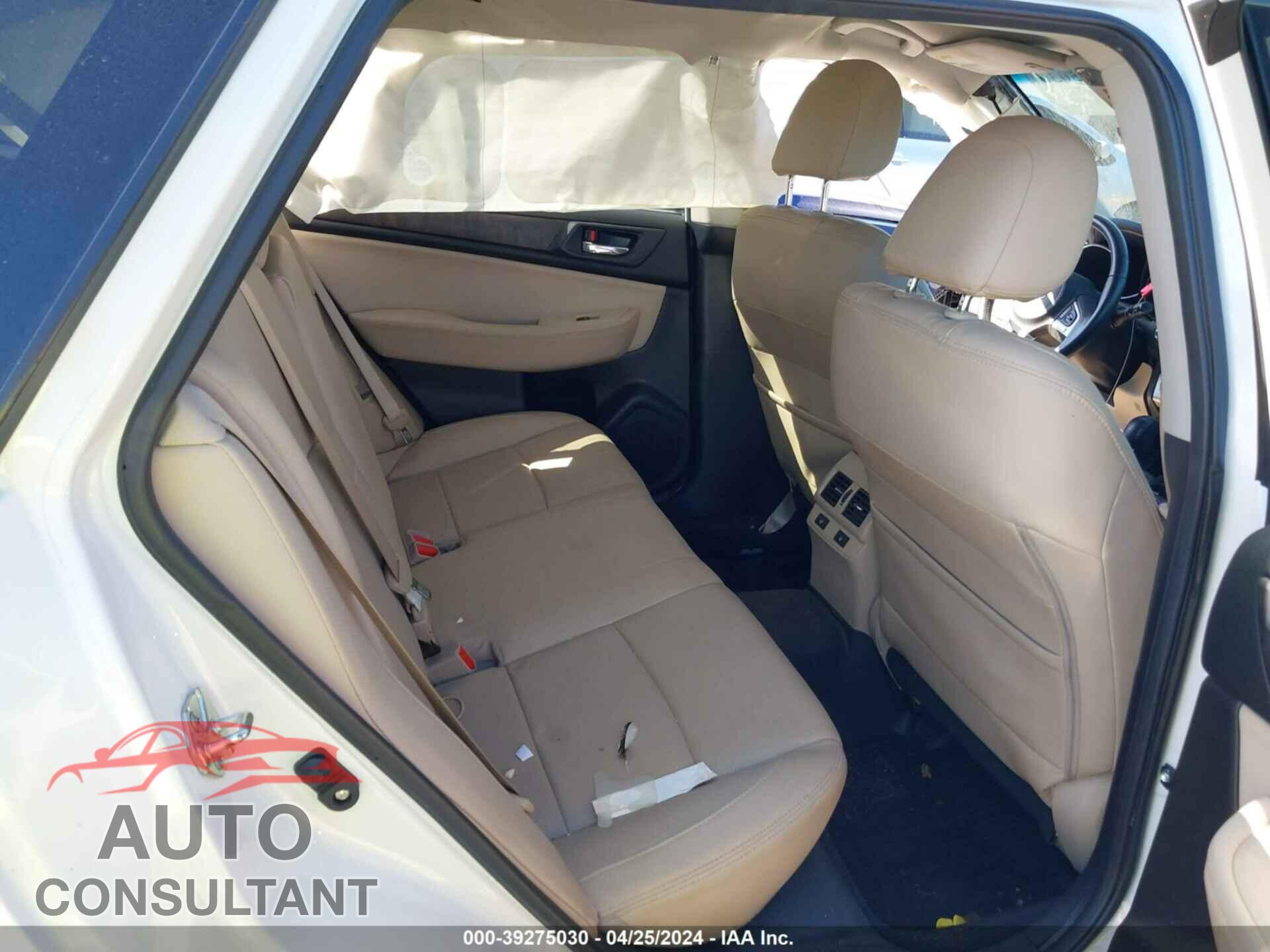 SUBARU OUTBACK 2016 - 4S4BSALC8G3240464