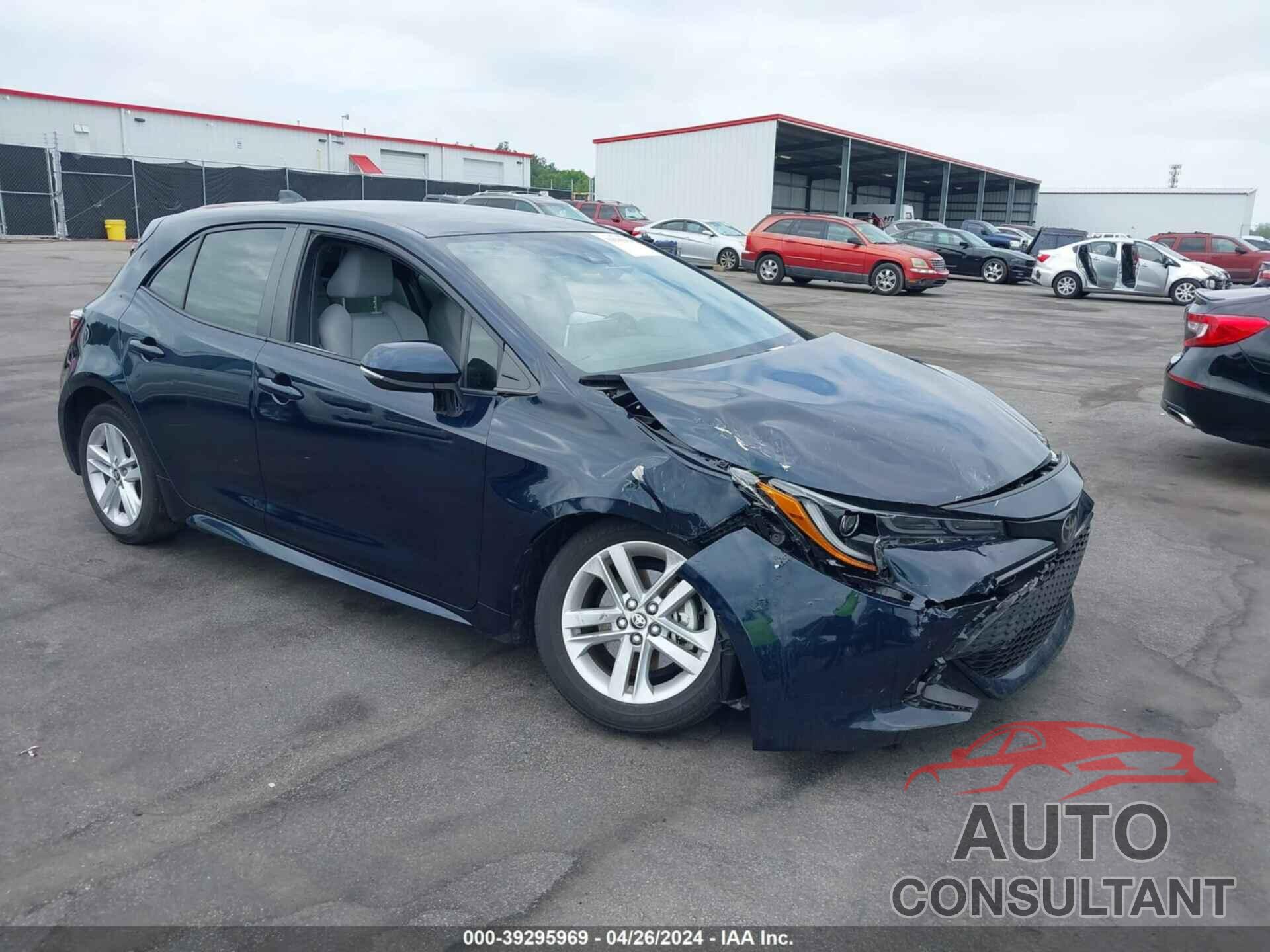 TOYOTA COROLLA 2019 - JTNK4RBE9K3011120