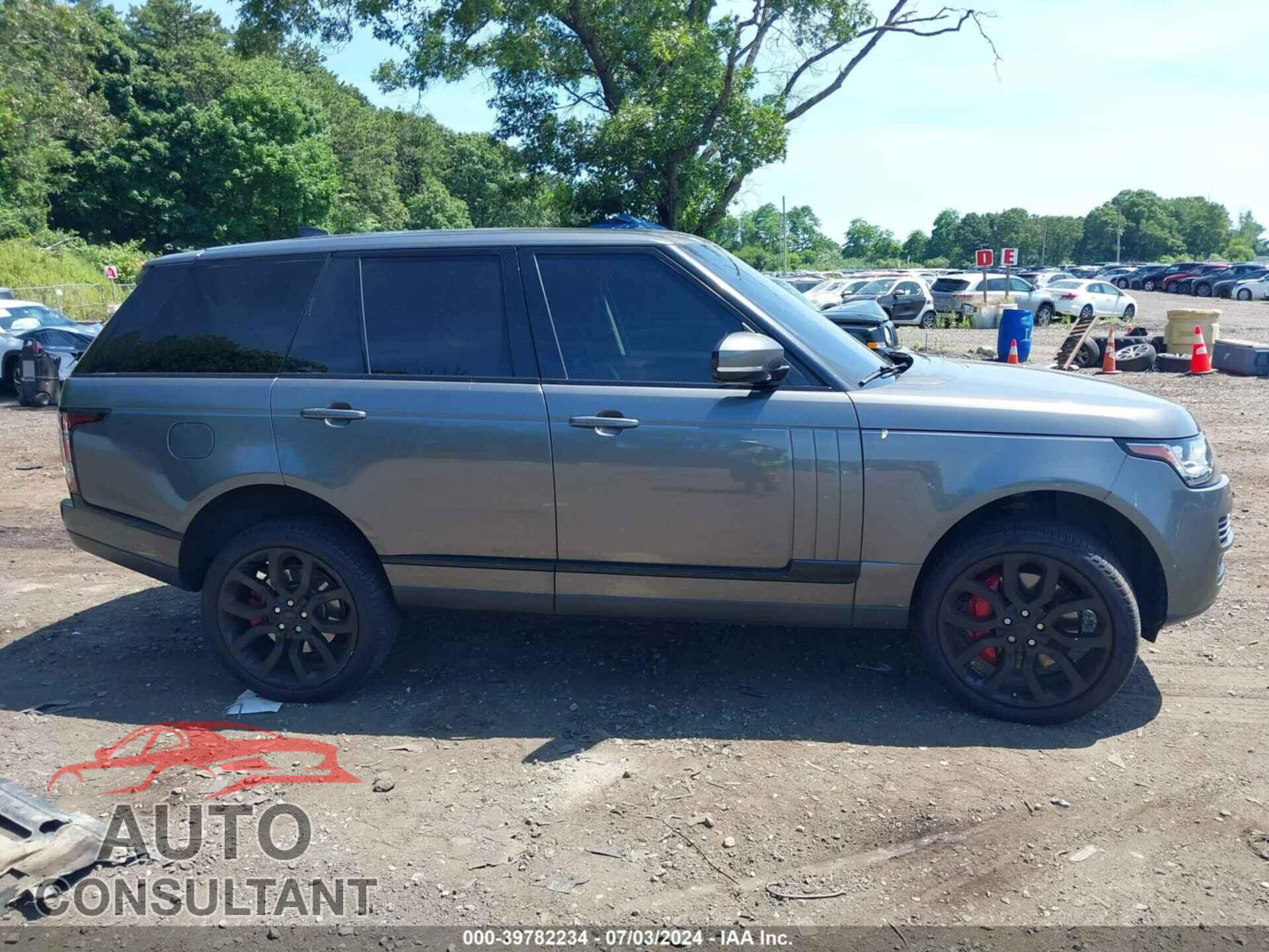 LAND ROVER RANGE ROVER 2017 - SALGS2FV8HA329549
