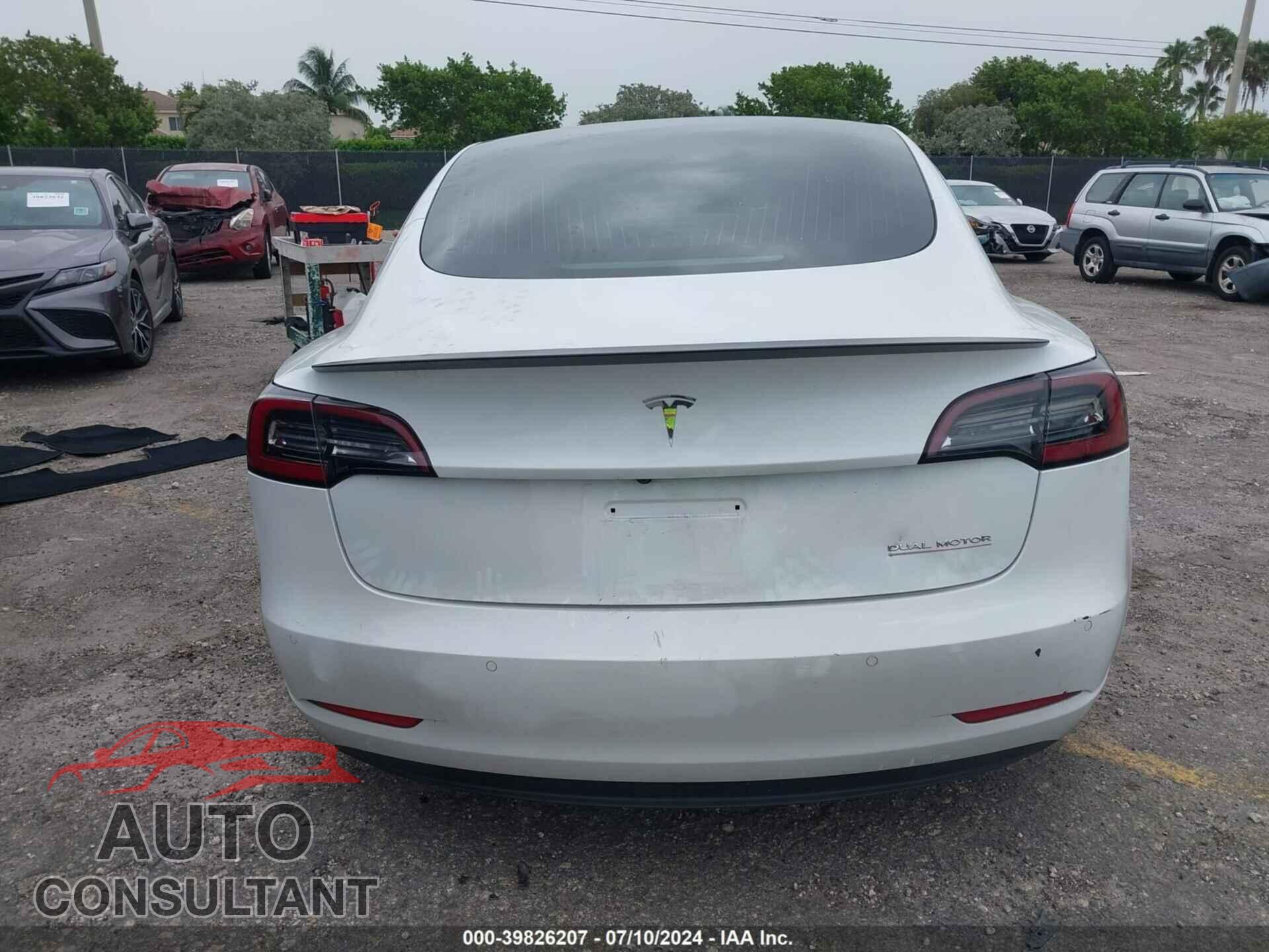 TESLA MODEL 3 2020 - 5YJ3E1EC8LF714097