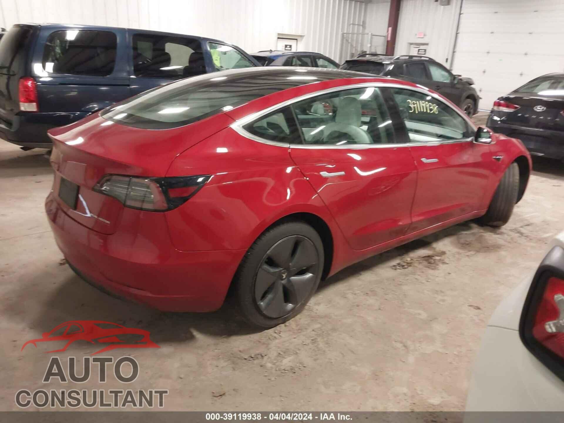 TESLA MODEL 3 2019 - 5YJ3E1EB7KF421426