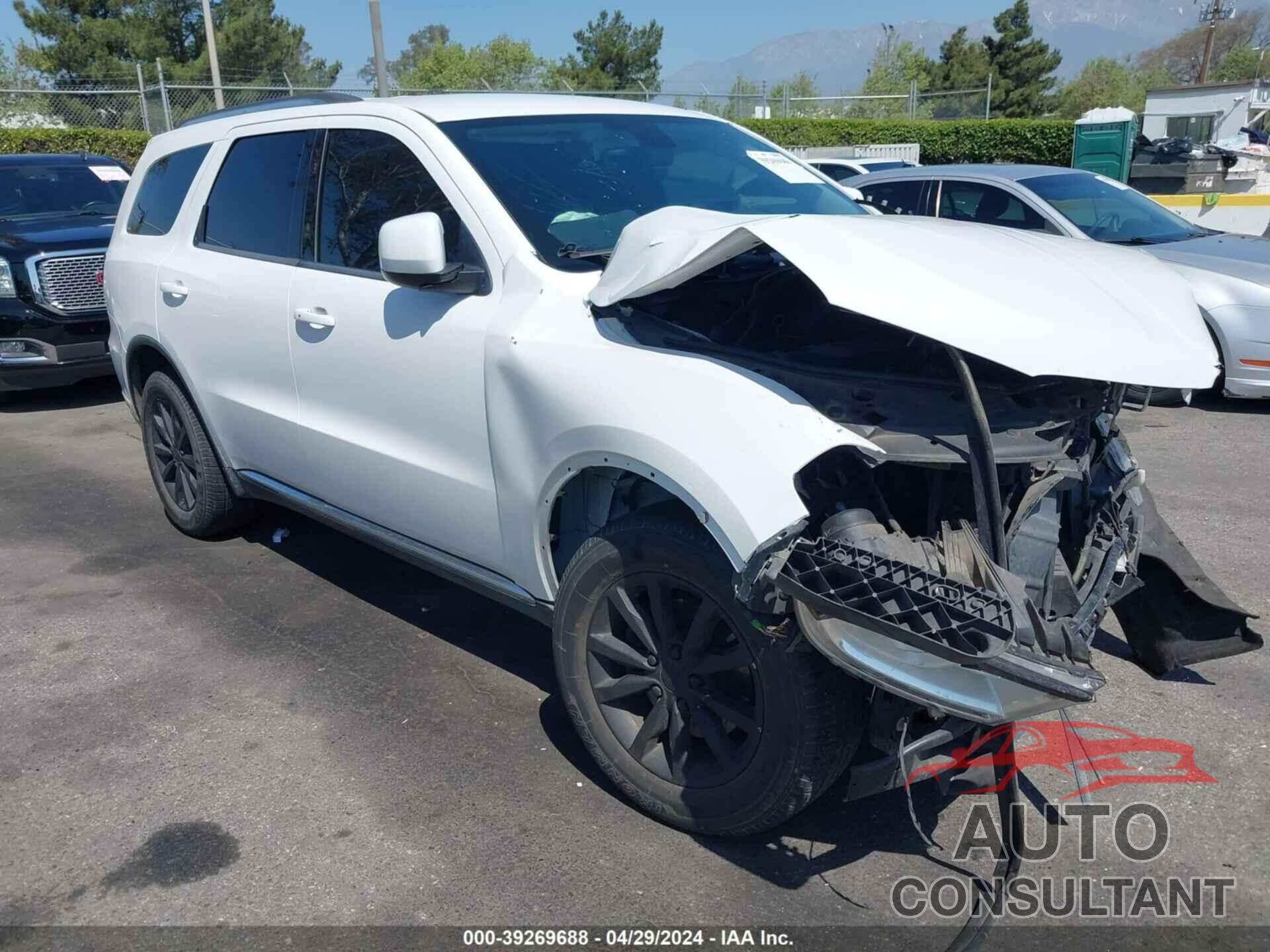 DODGE DURANGO 2017 - 1C4RDHAG9HC610981