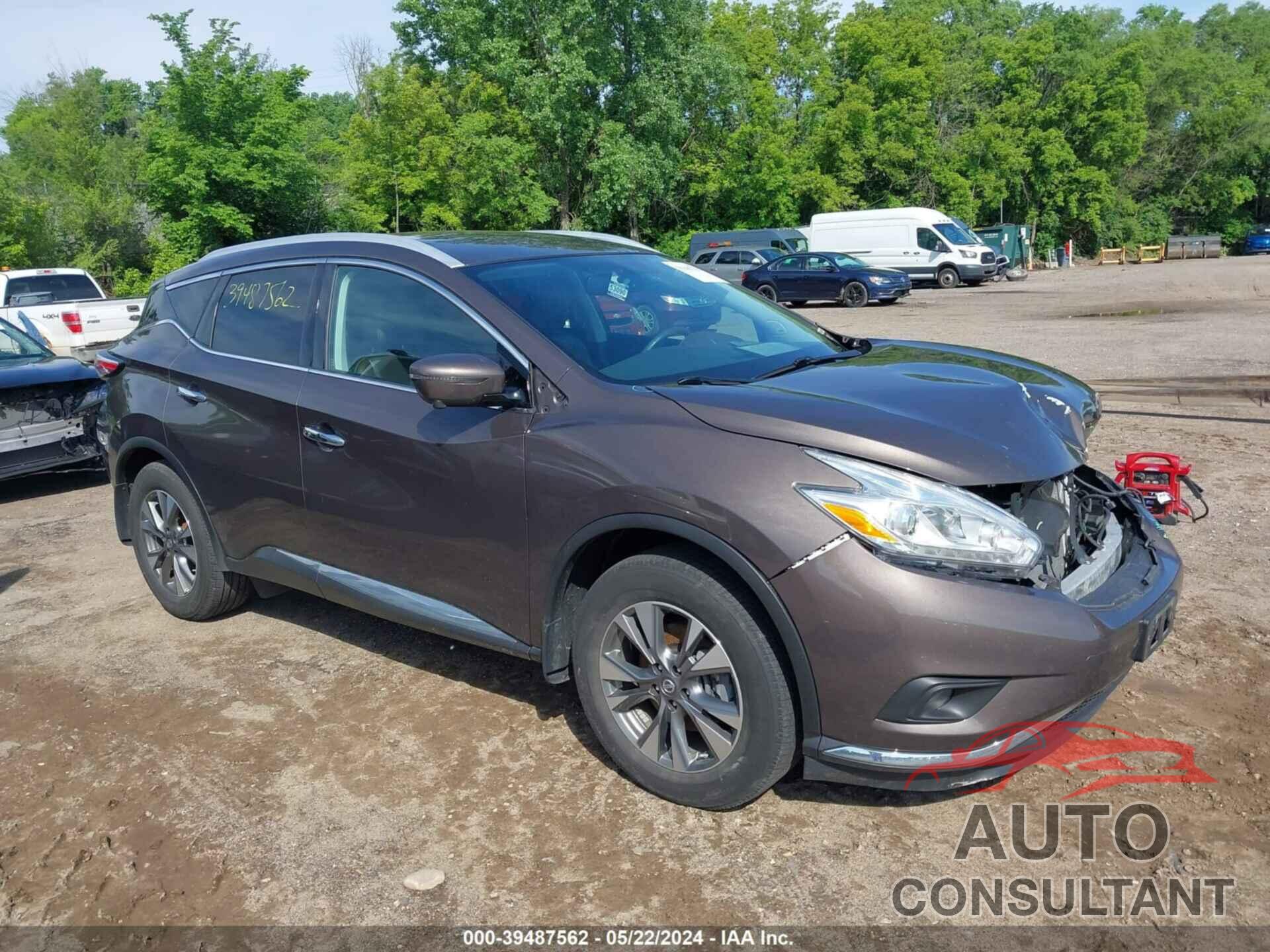 NISSAN MURANO 2017 - 5N1AZ2MH9HN165870