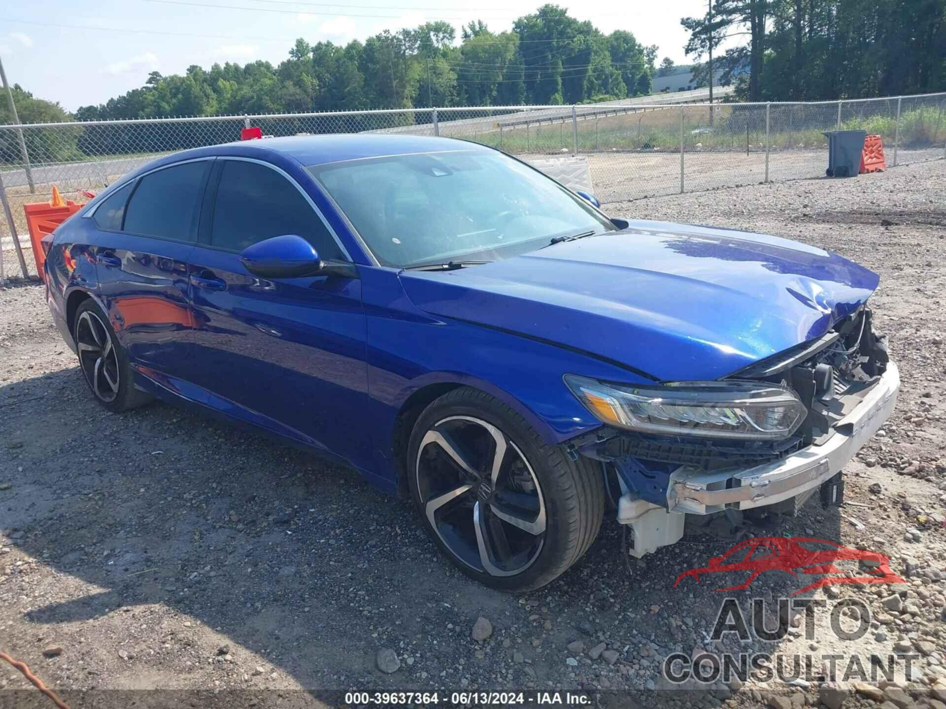 HONDA ACCORD 2019 - 1HGCV1F31KA138246