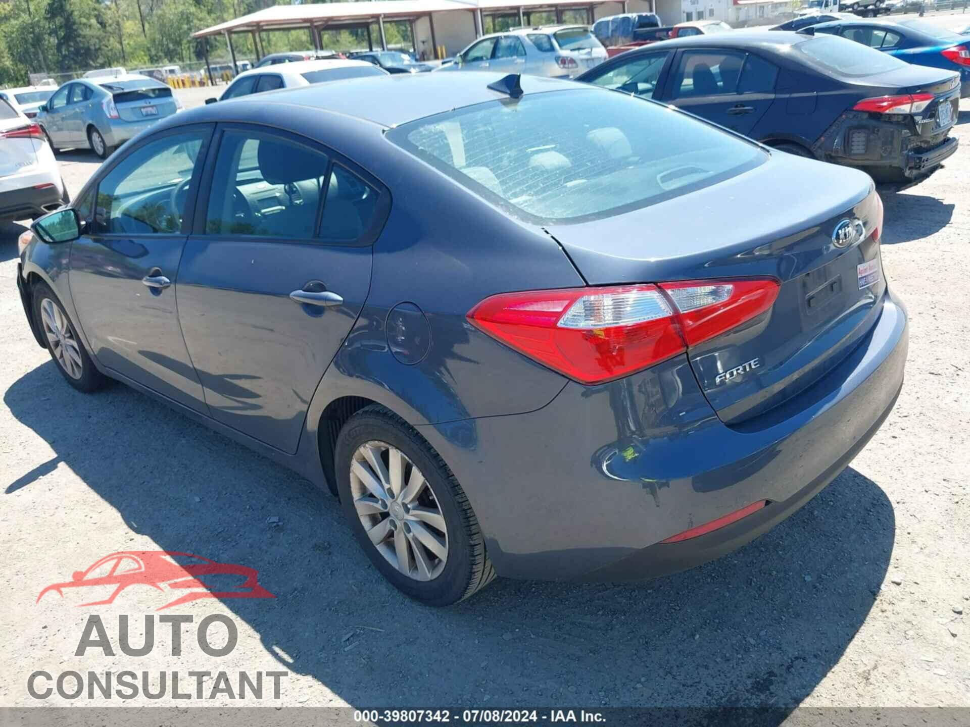 KIA FORTE 2016 - KNAFX4A69G5598339