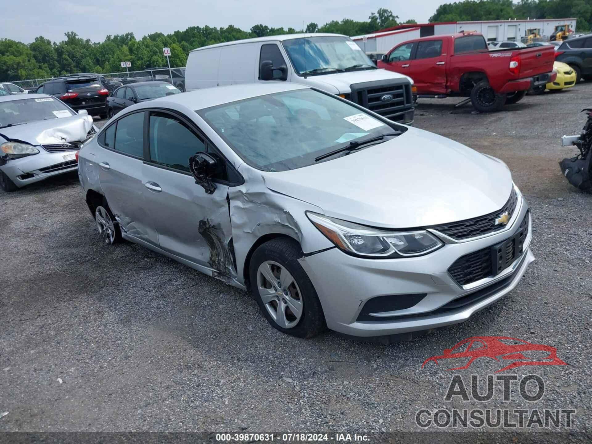 CHEVROLET CRUZE 2016 - 1G1BC5SM7G7280796