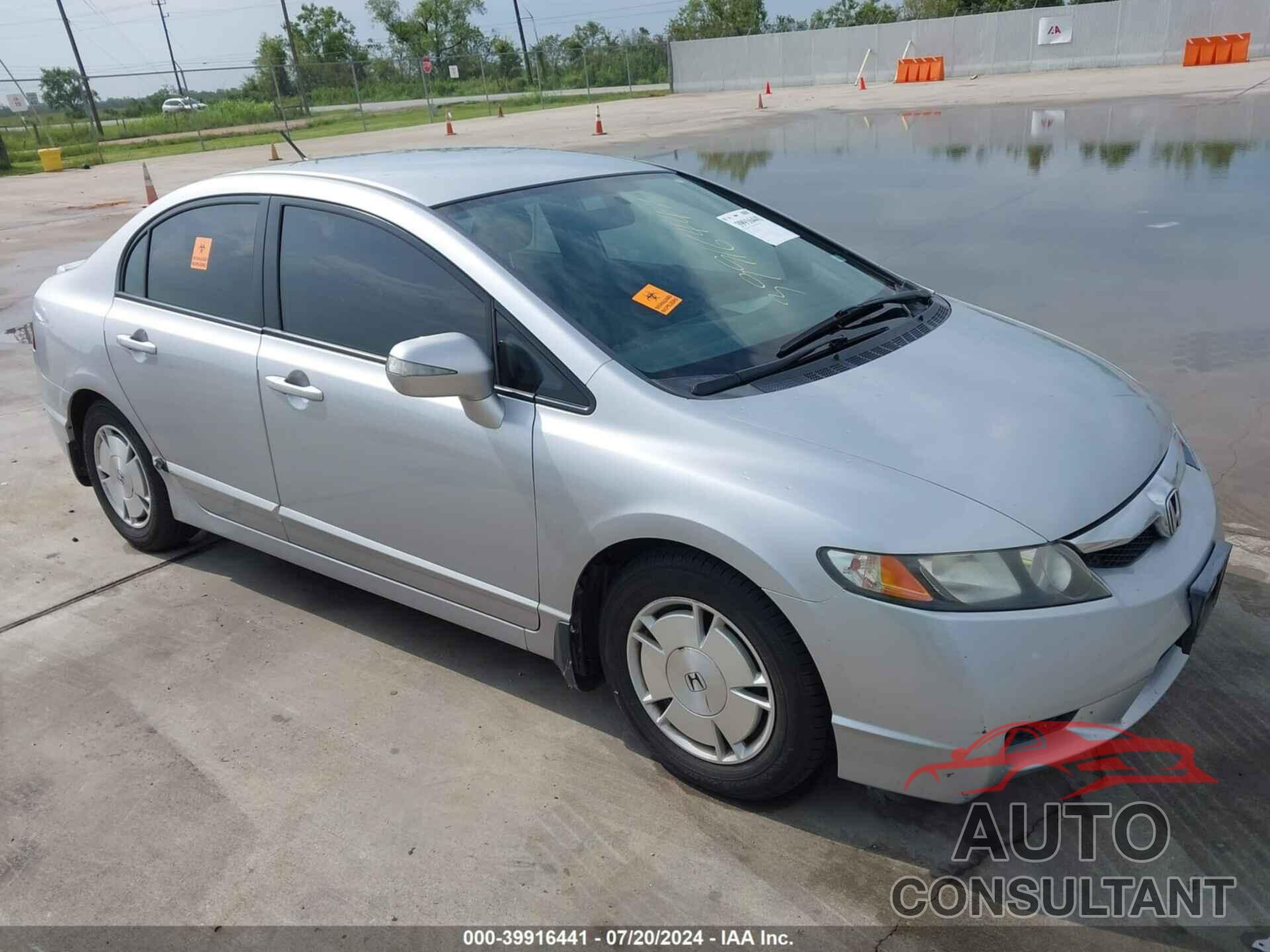 HONDA CIVIC HYBRID 2010 - JHMFA3F22AS005268