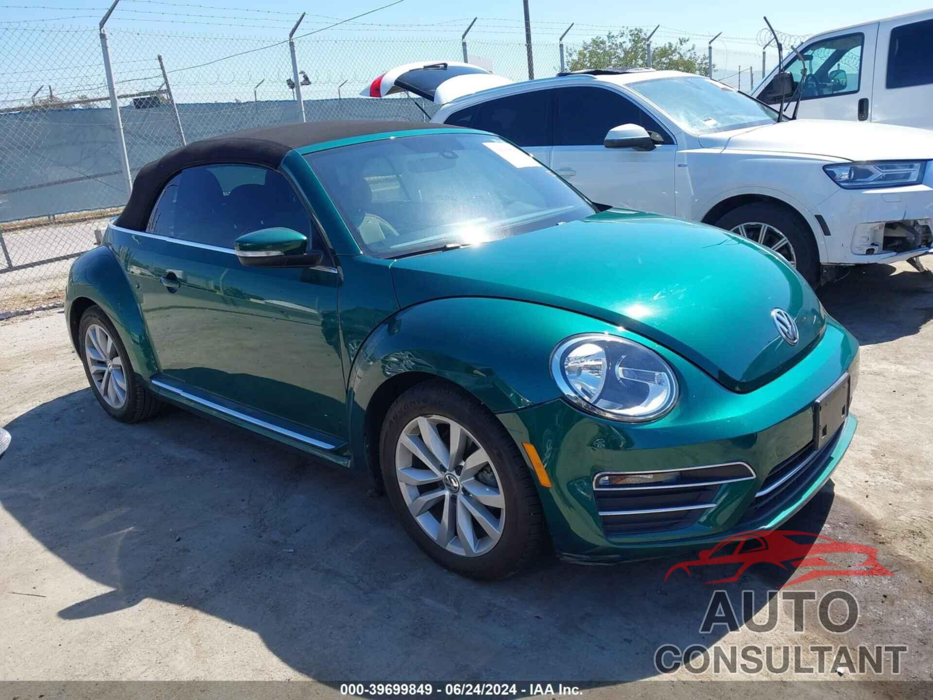 VOLKSWAGEN BEETLE 2017 - 3VW517AT6HM812848