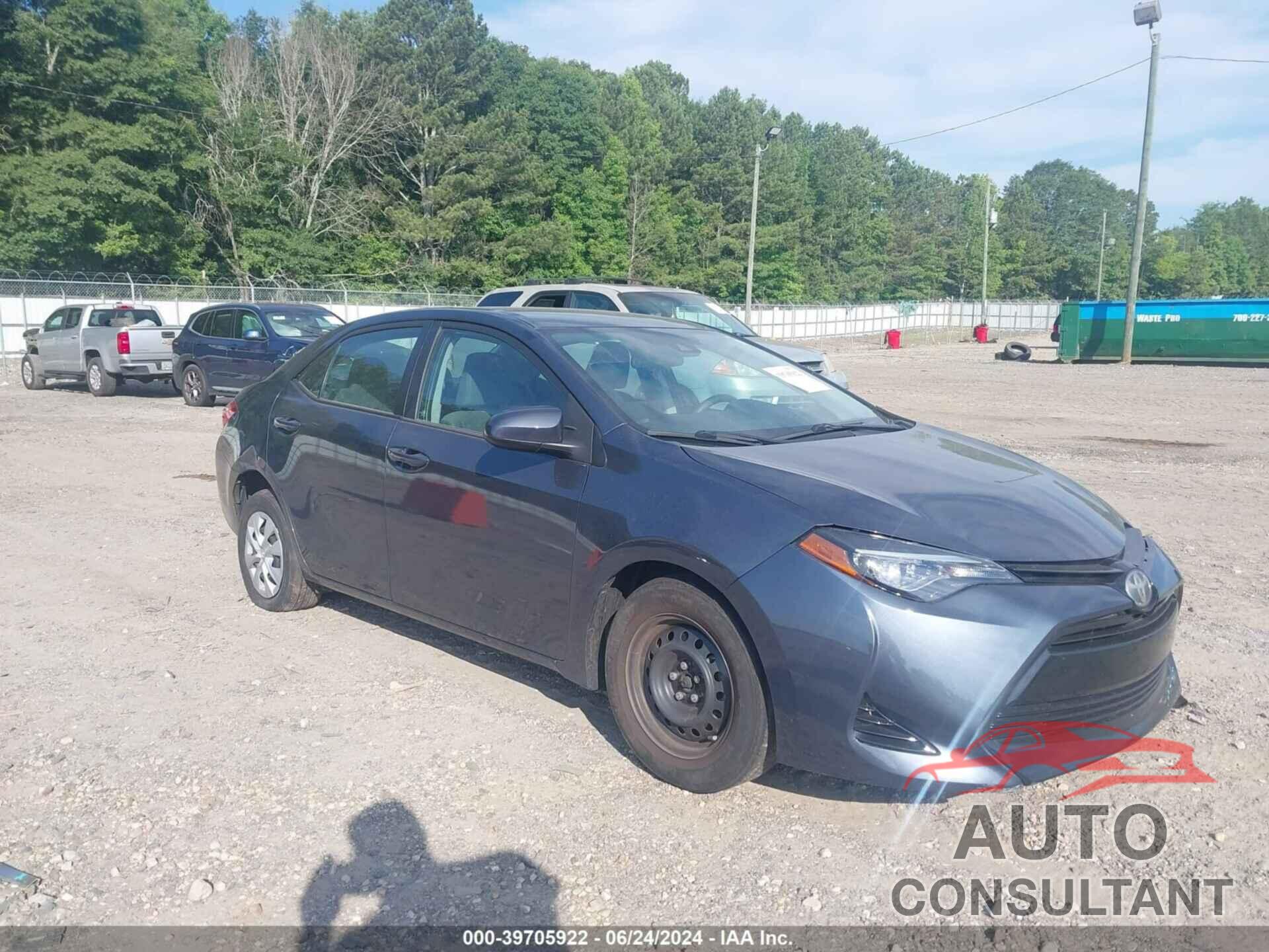 TOYOTA COROLLA 2017 - 5YFBURHE2HP678932