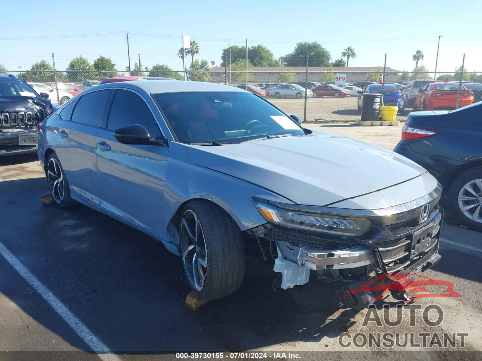 HONDA ACCORD 2022 - 1HGCV1F39NA074509