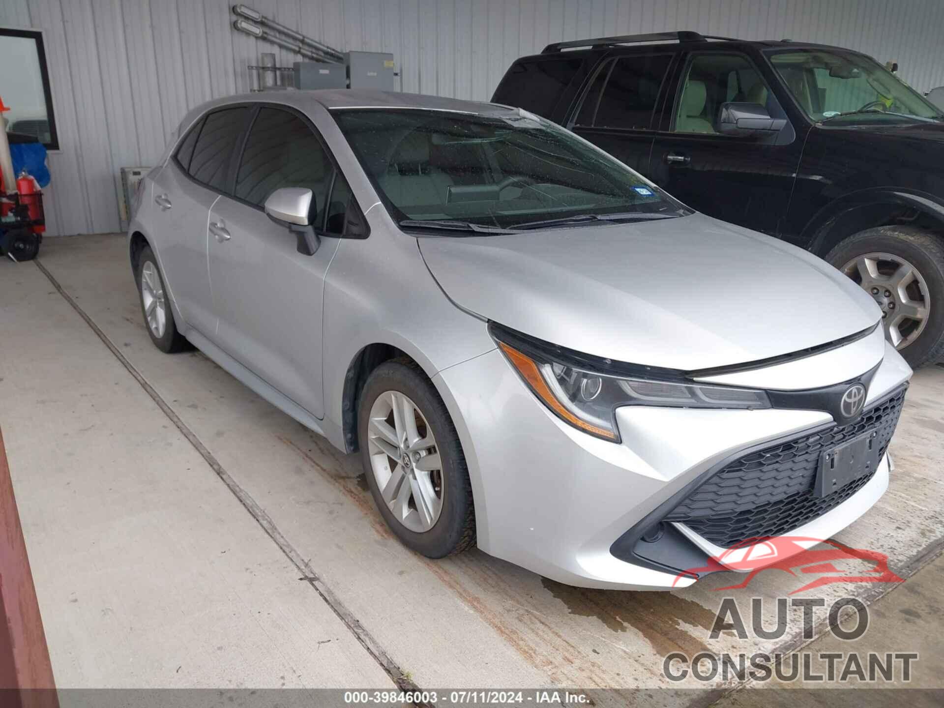 TOYOTA COROLLA 2019 - JTNK4RBE1K3007529
