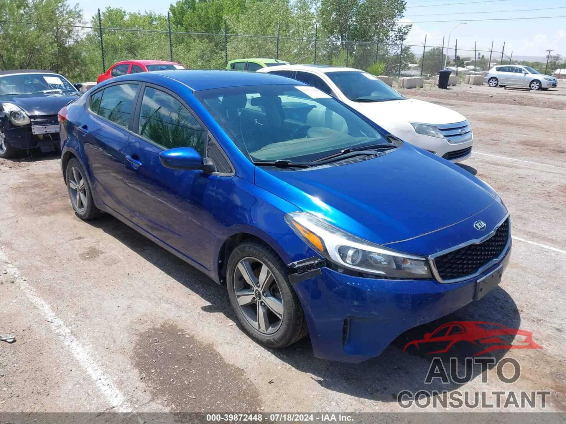 KIA FORTE 2018 - 3KPFL4A72JE174035