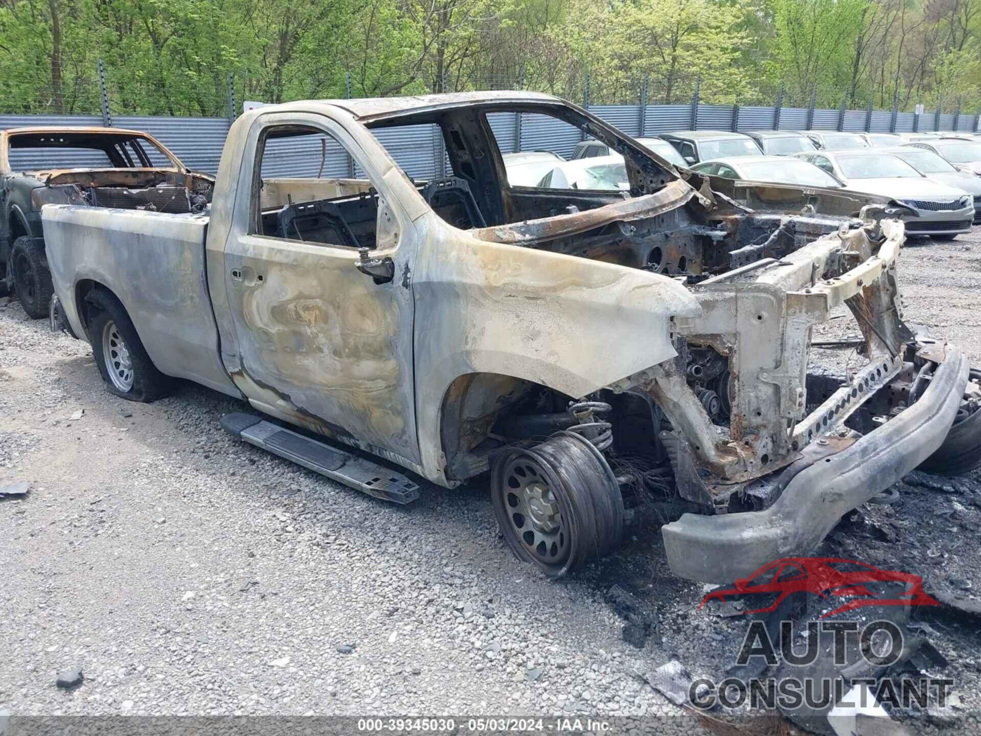 CHEVROLET SILVERADO 1500 2022 - 3GCNDAED1NG520271