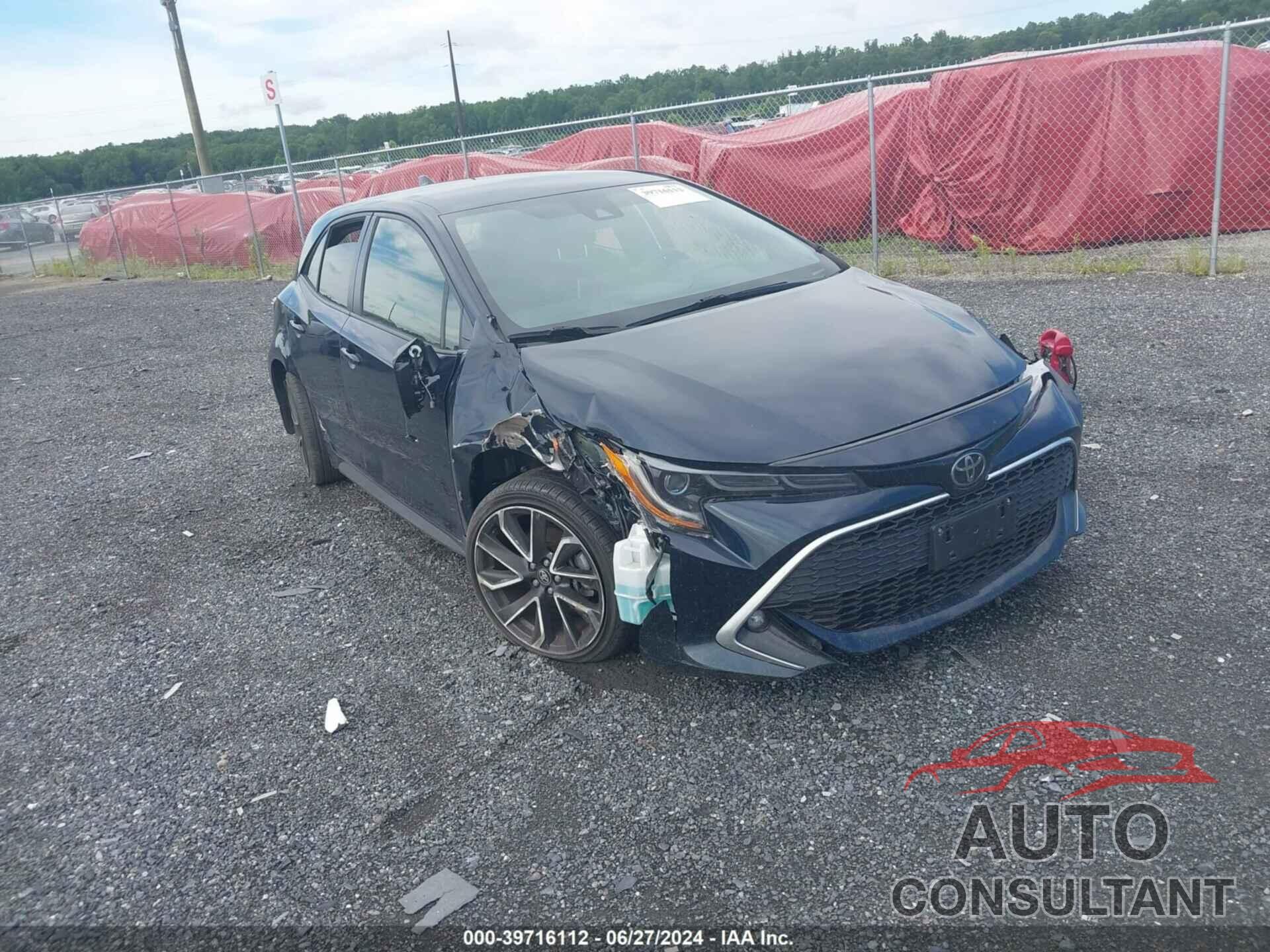 TOYOTA COROLLA 2021 - JTNA4MBEXM3119442