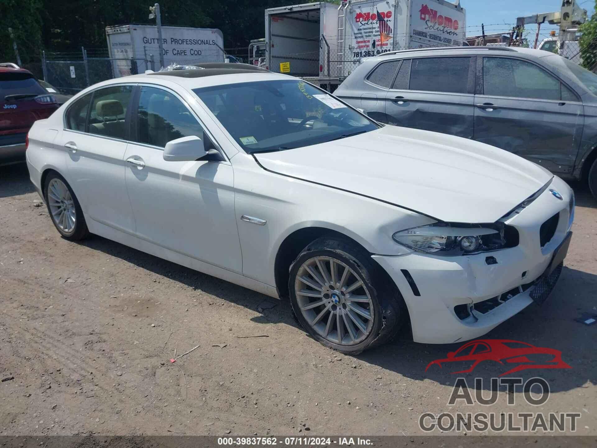 BMW 535I 2013 - WBAFU7C50DDU72533