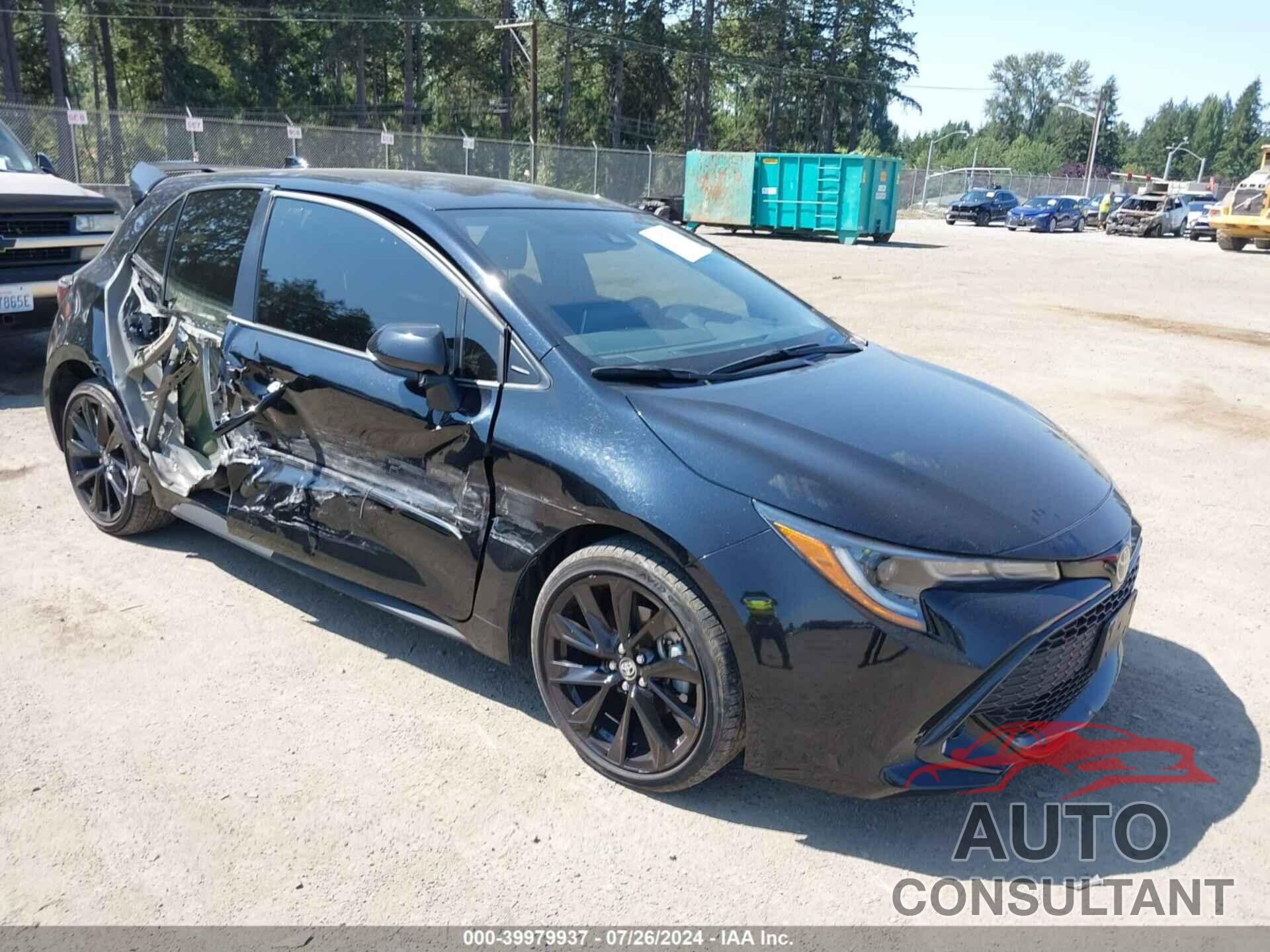 TOYOTA COROLLA 2022 - JTND4MBE6N3175652