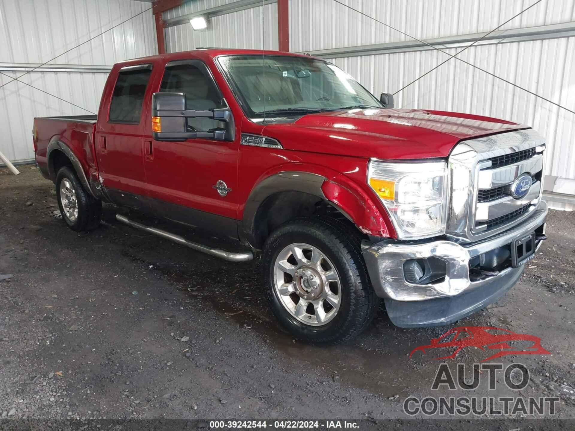 FORD F-250 2016 - 1FT7W2BT3GEB22302