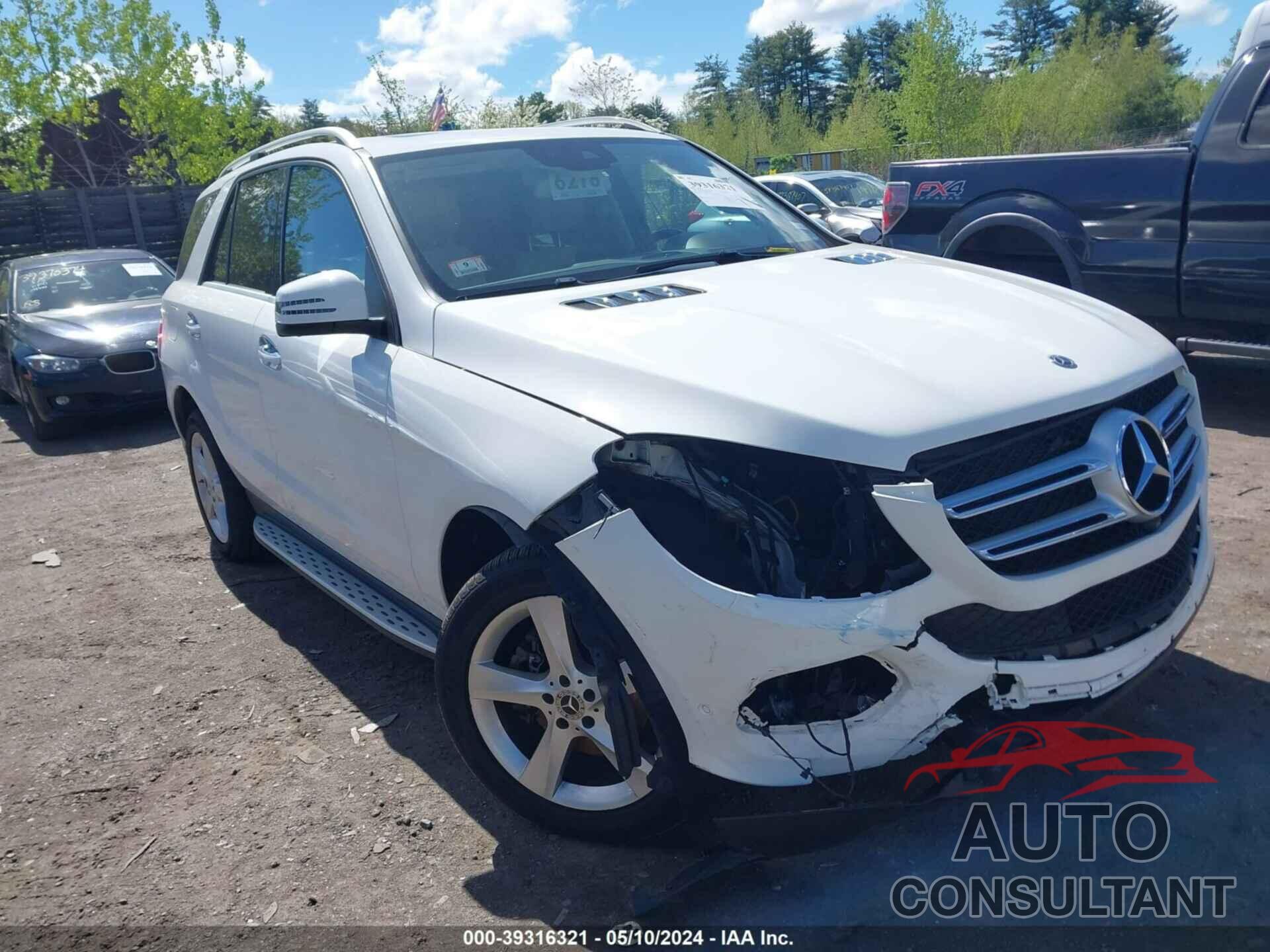 MERCEDES-BENZ GLE 350 2018 - 4JGDA5HB1JB147110
