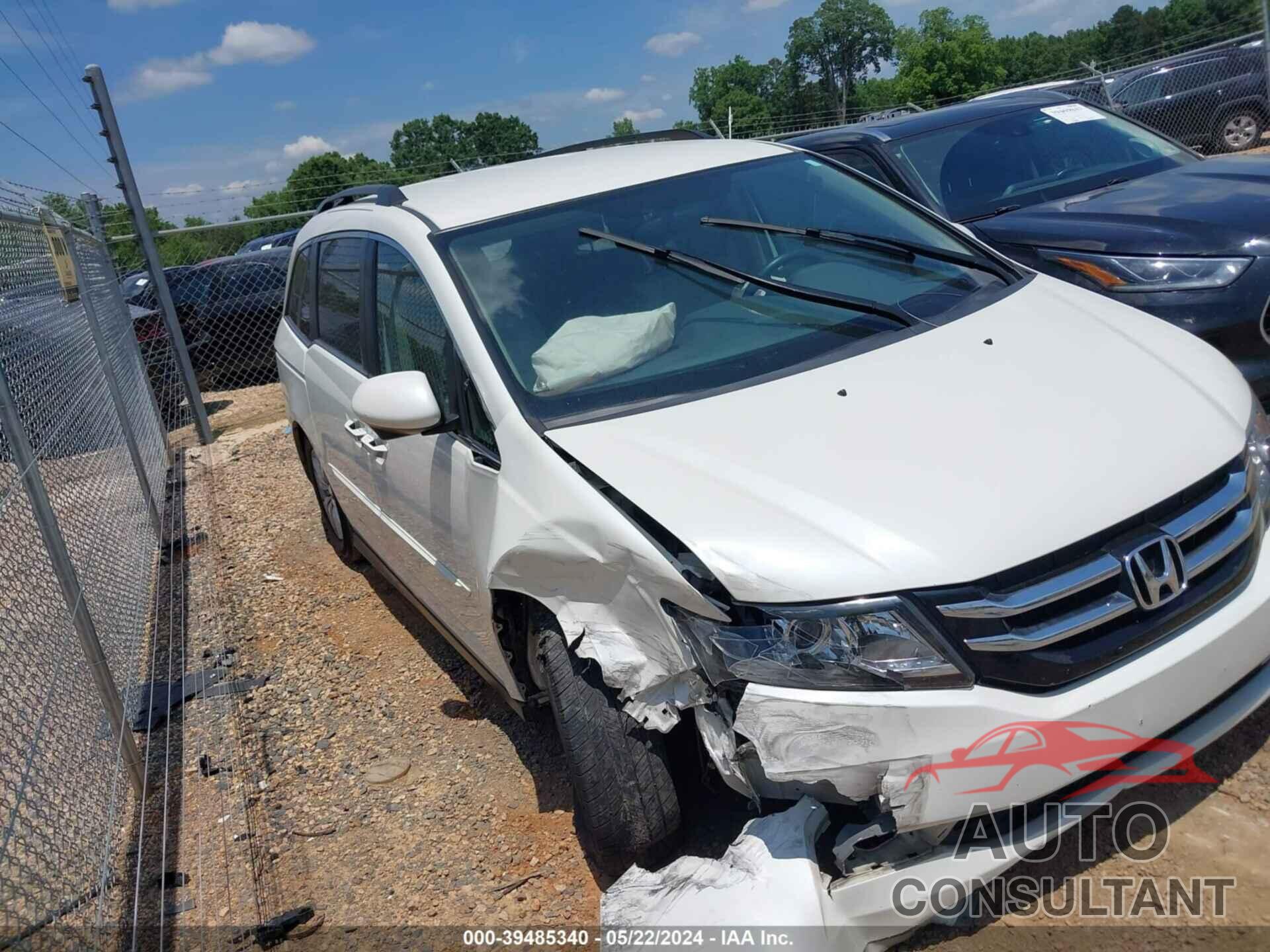 HONDA ODYSSEY 2016 - 5FNRL5H33GB126486