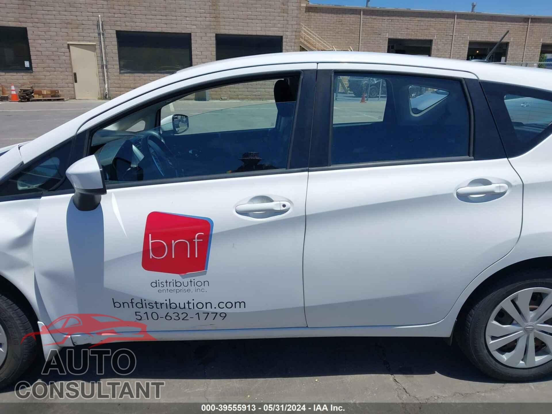 NISSAN VERSA NOTE 2017 - 3N1CE2CP3HL379144